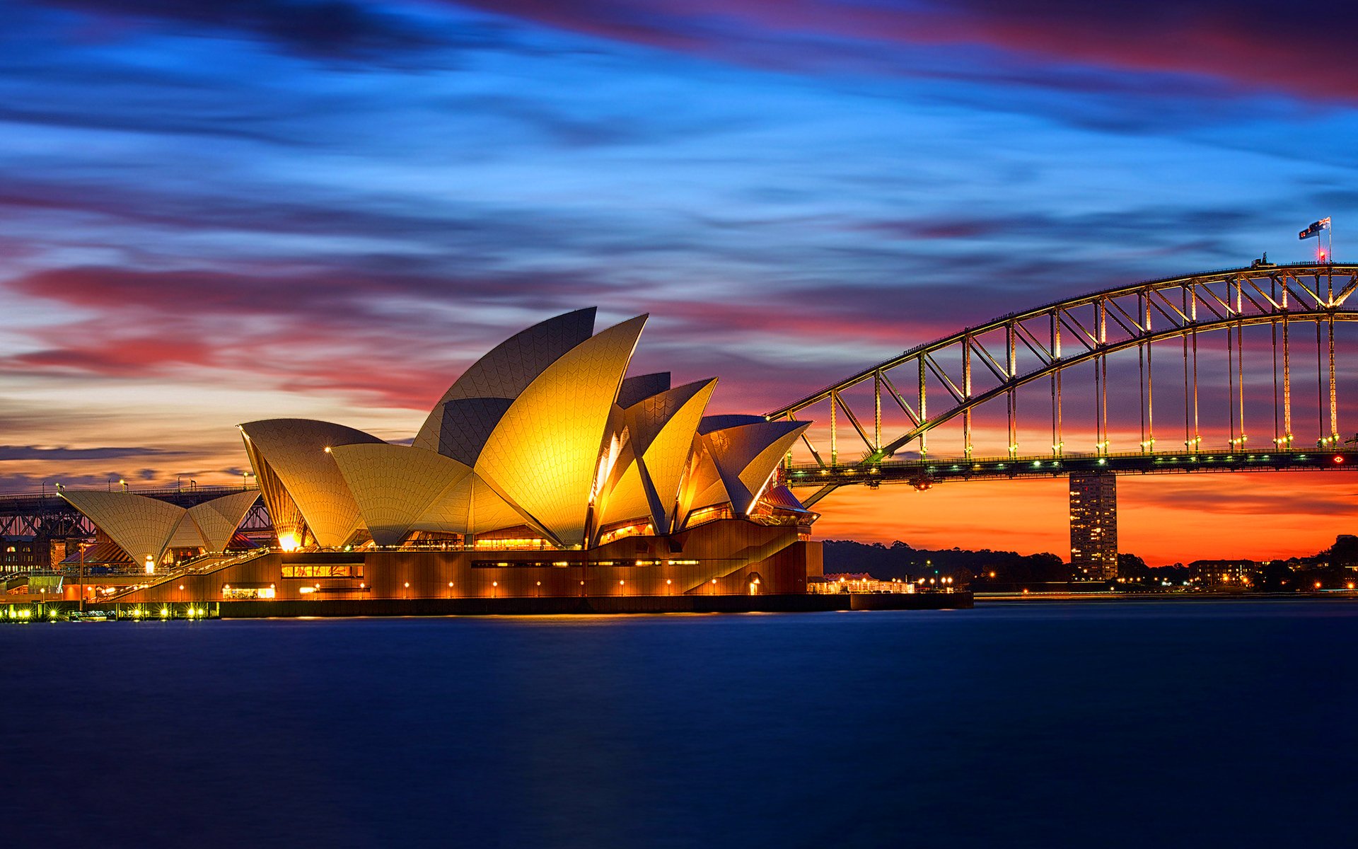 sydney harbour bridge man made Sydney Opera House Image