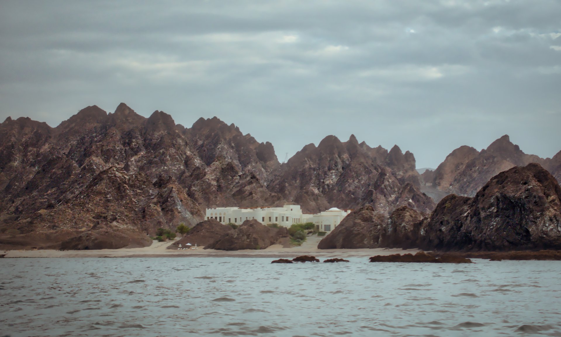  A Beautiful Spa On A Rocky Coastline In Oman by Trey Ratcliff
