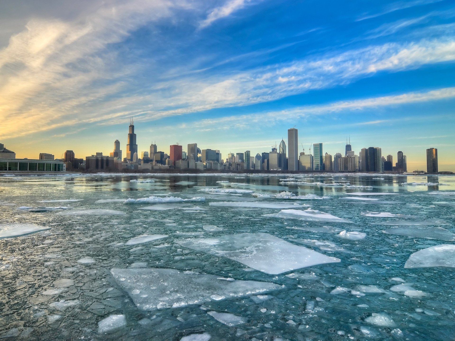 frozen lake michigan chicago Image ID 291884 Image Abyss
