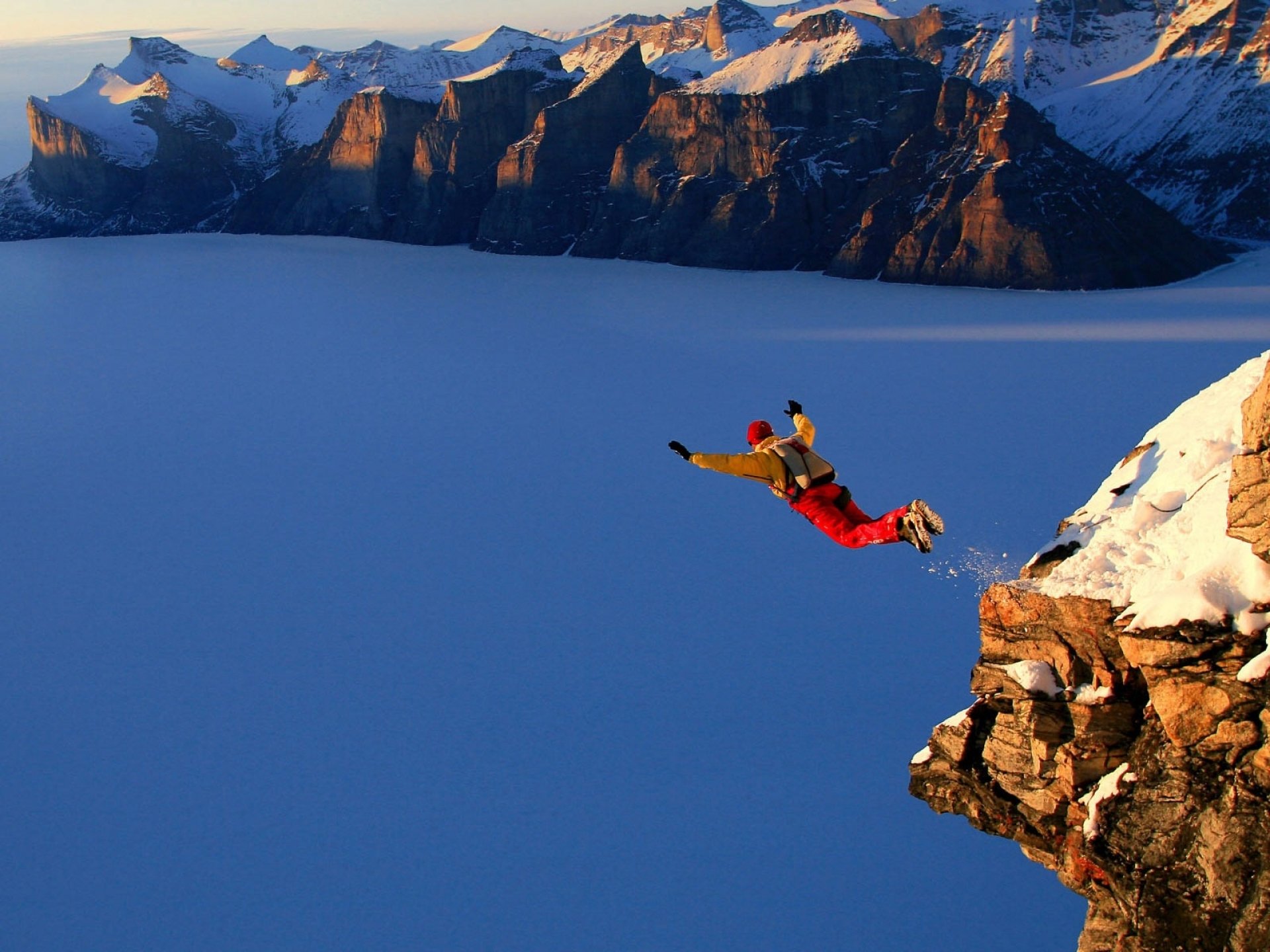 base jumping from a mountain Image ID 291943 Image Abyss