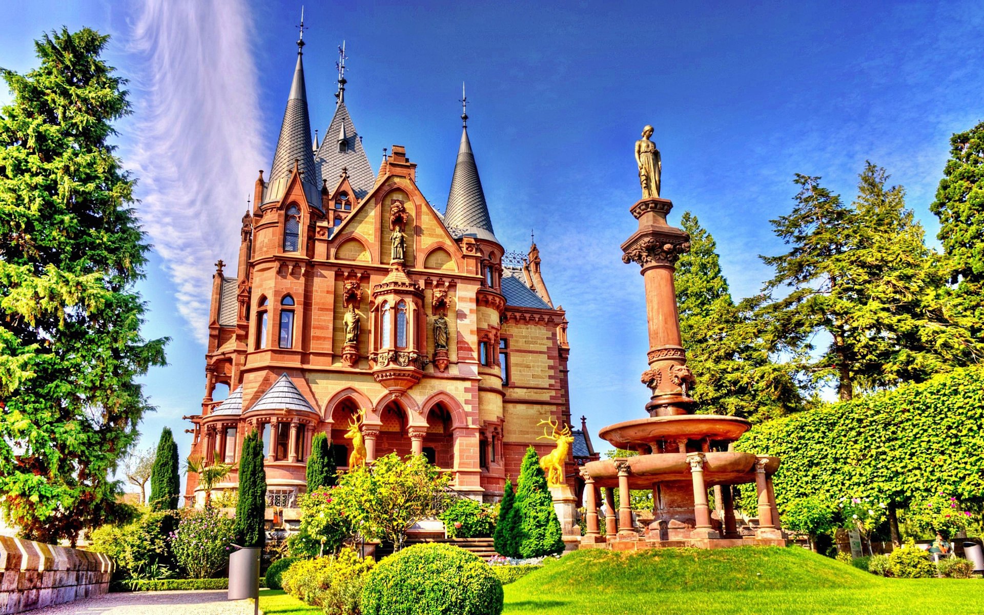  Drachenburg Castle in Germany