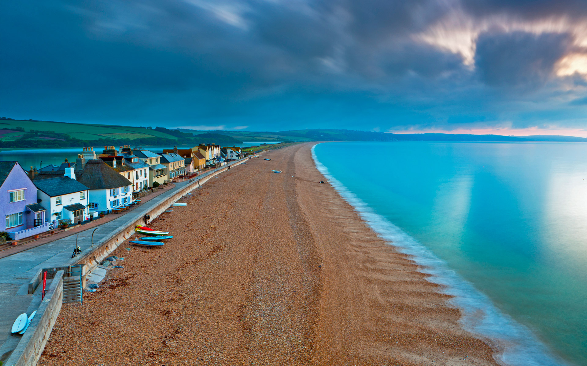 Houses on the Coast of England Image Abyss