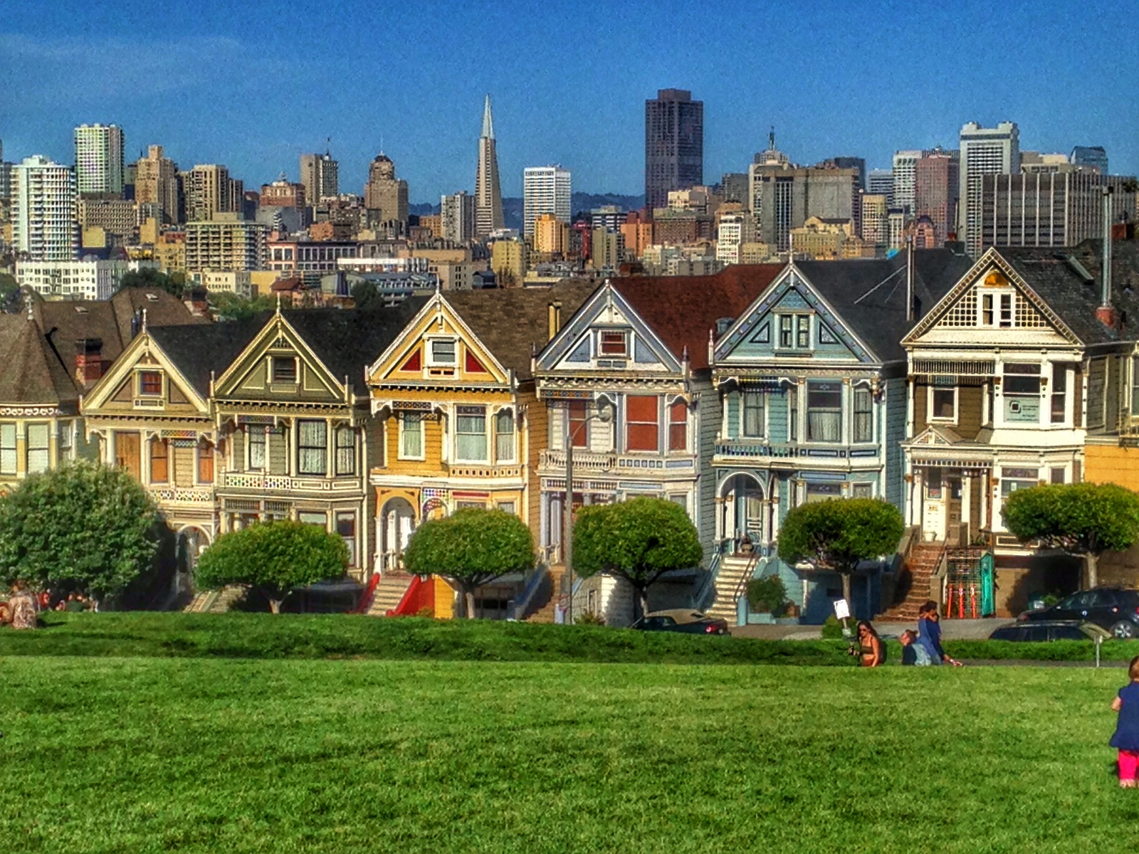 The "Six Sisters" in San Francisco Image Abyss