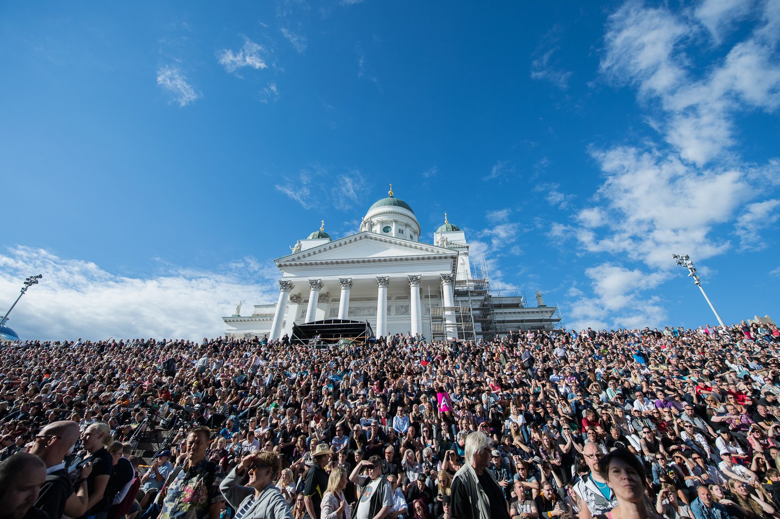  100 hundred guitars from hell concert at Helsinki.
