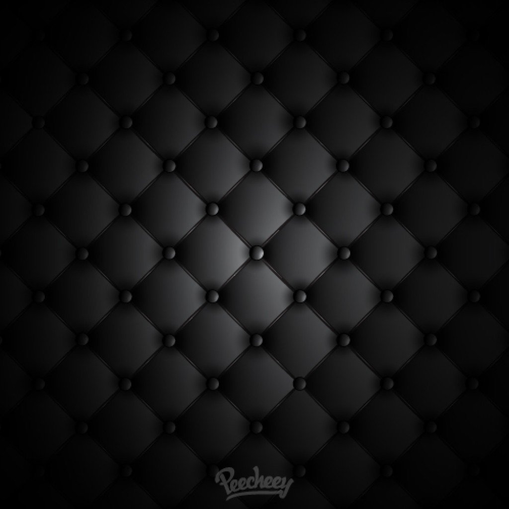  black leather square pattern