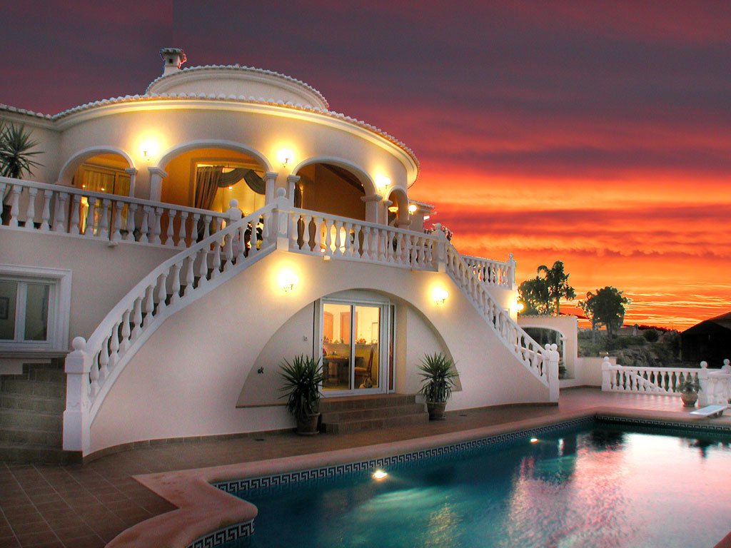 Sunset over Mansion Image ID 294605 Image Abyss