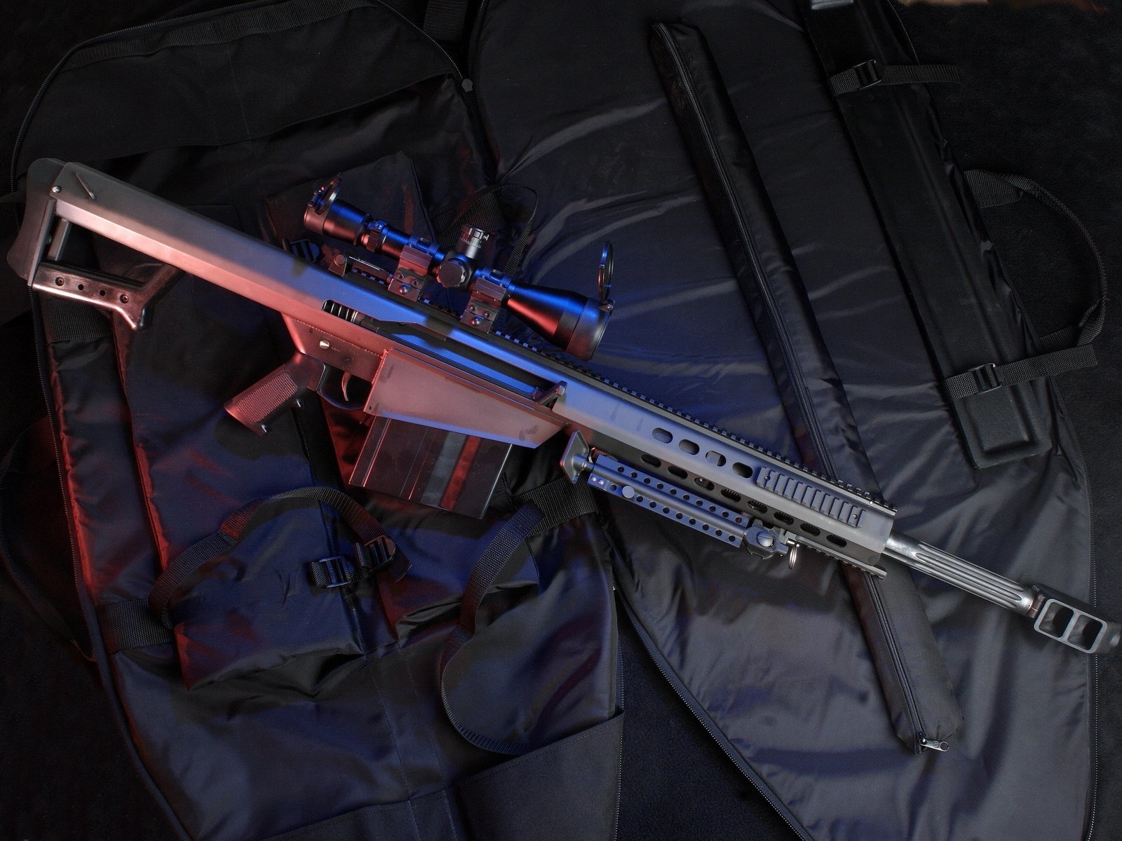 Barrett M82 man made sniper rifle Image