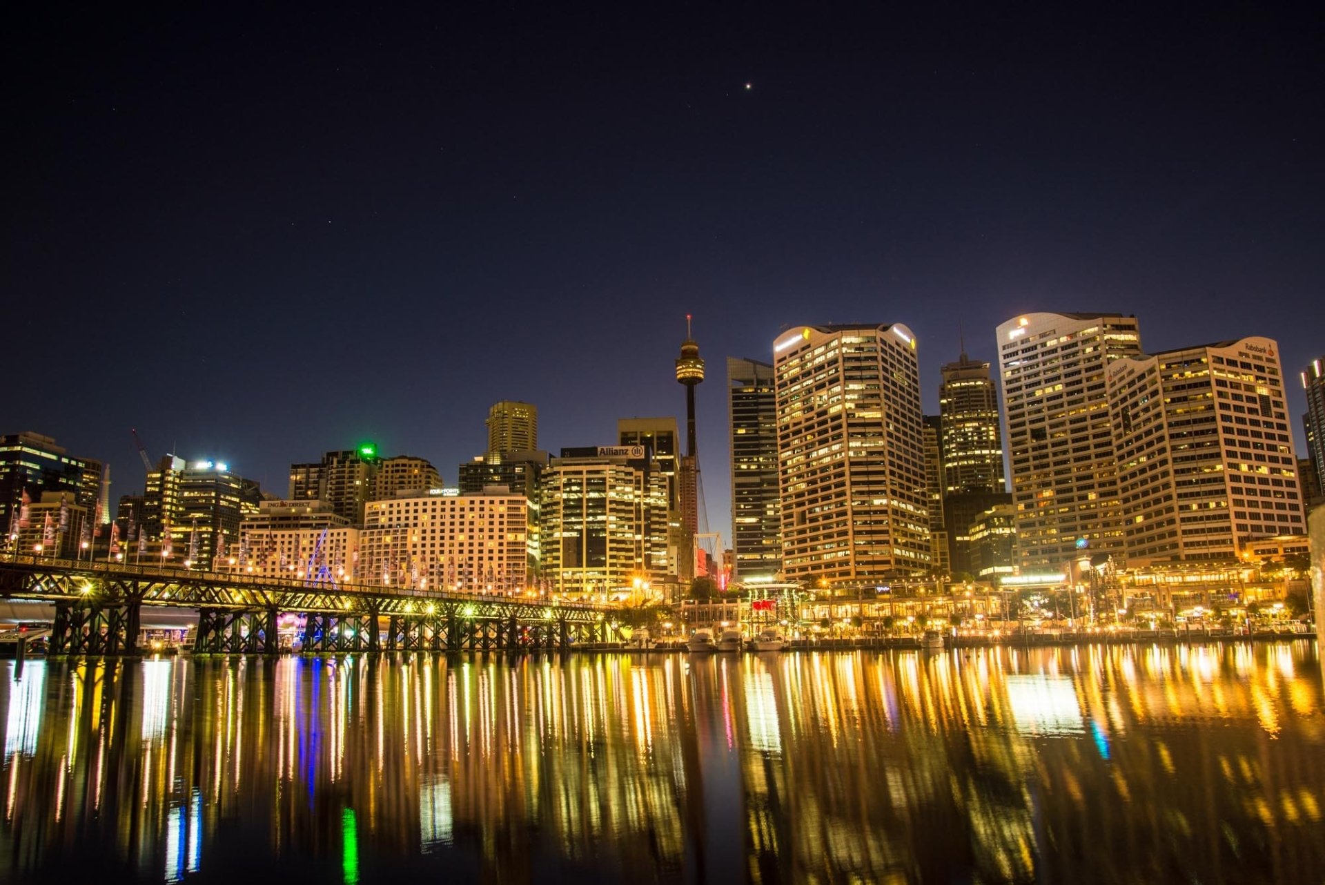  Darling Harbour Sydney Australia at night