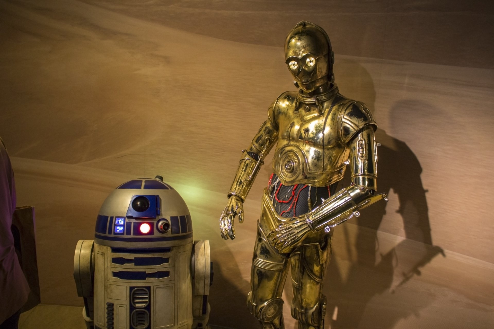  R2-D2 and C-3P0 from Star Wars at Madame Tussauds by Webster2703