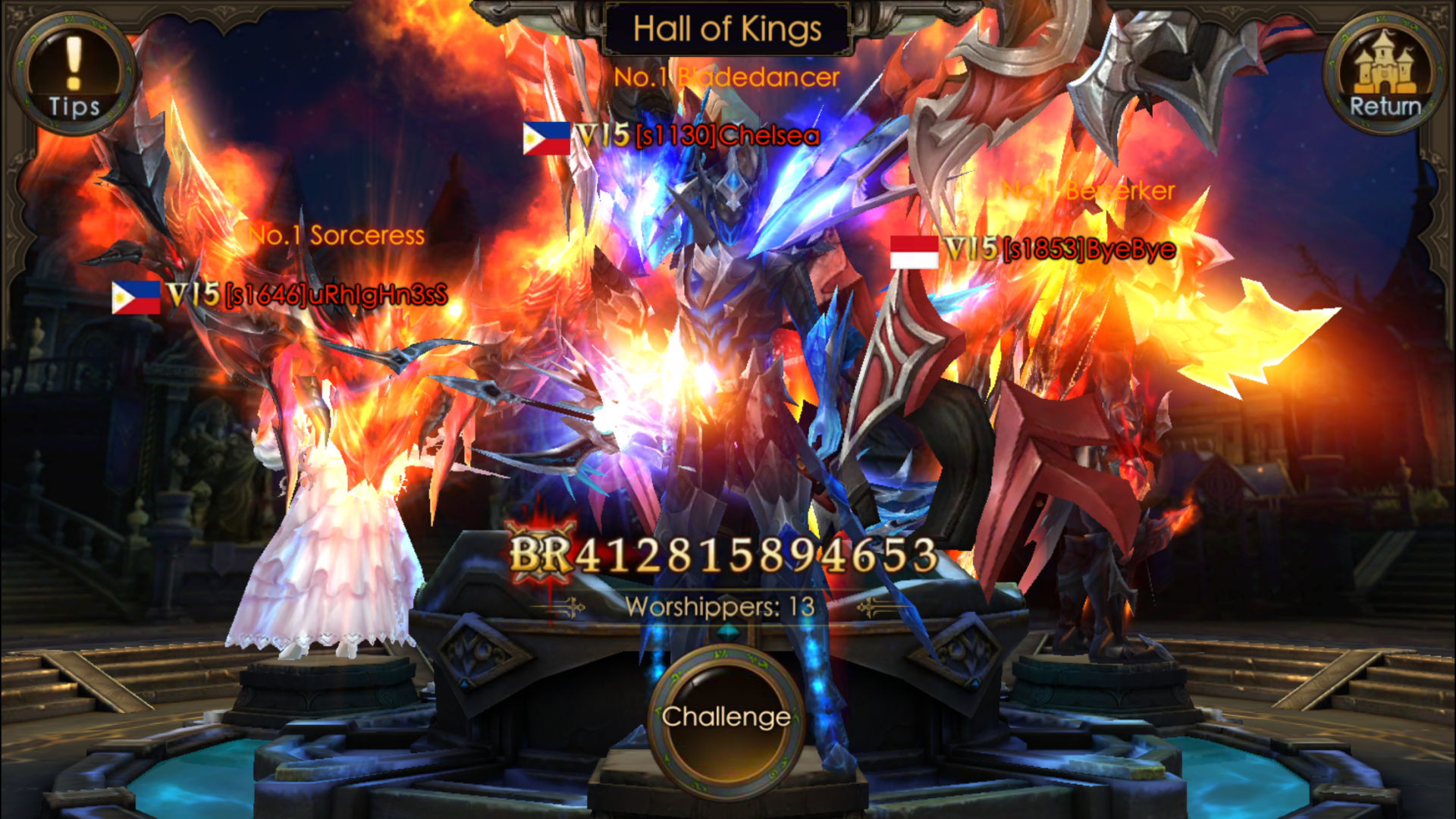  Legacy of discord furious wings hall of kings