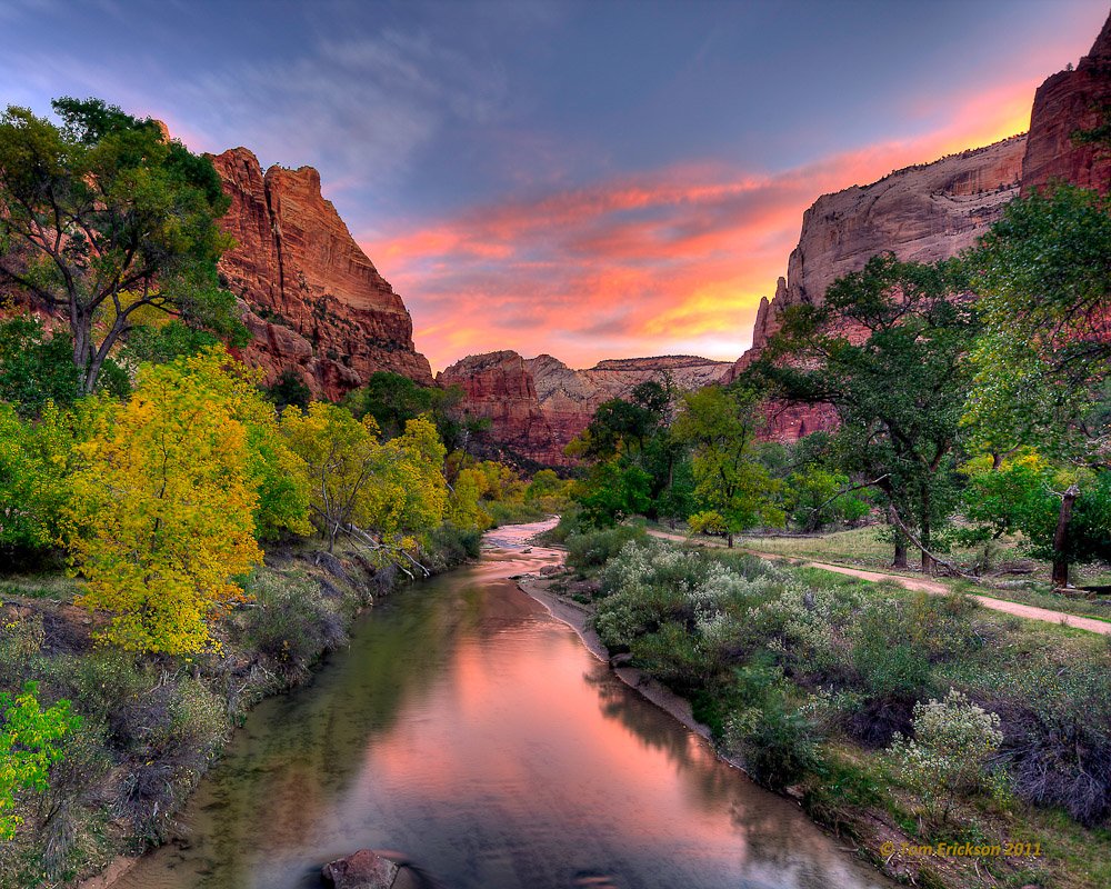  Grotto in Zion National Park by Tom Erickson