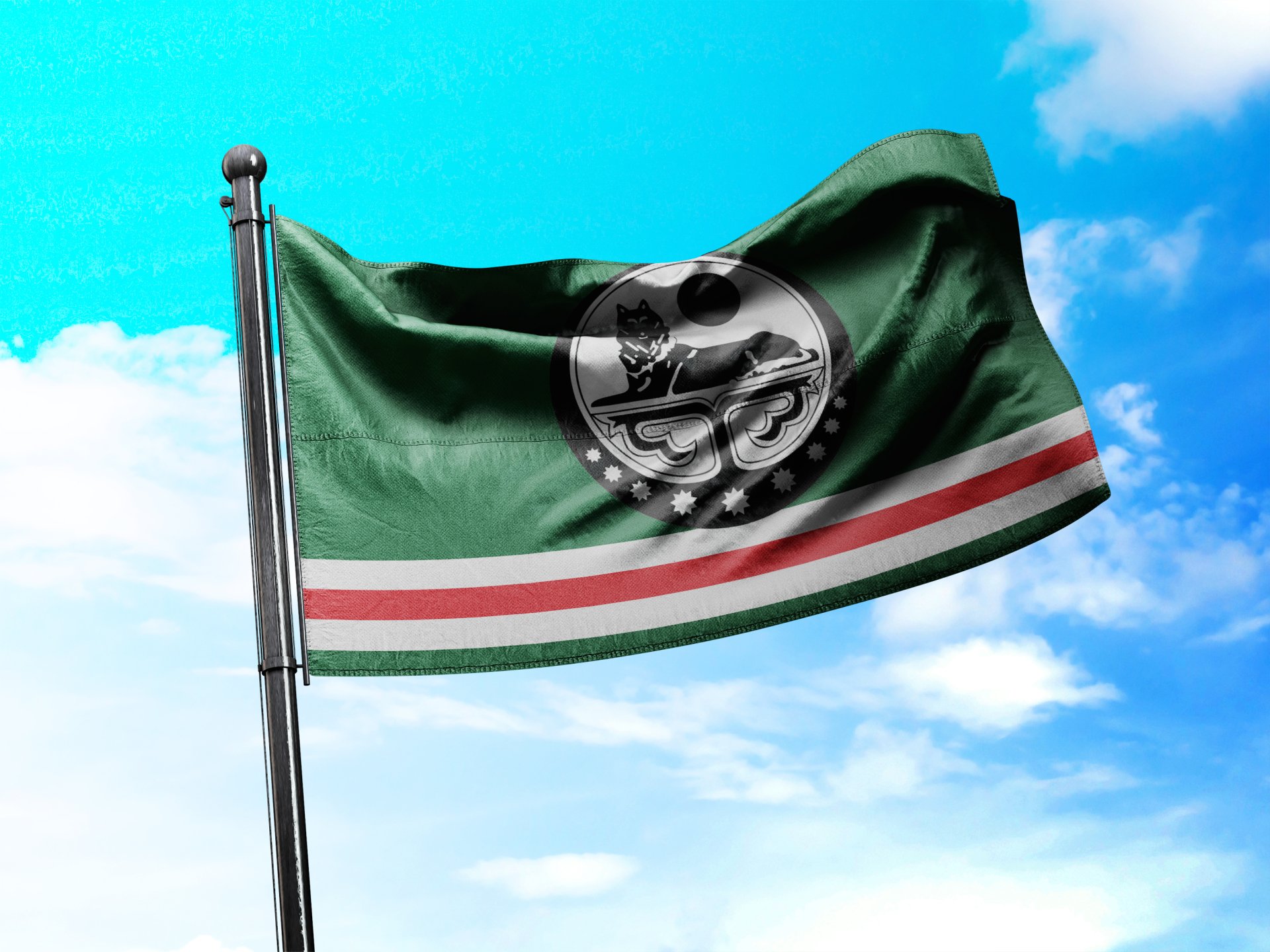 Чеченский флаг фото на аву