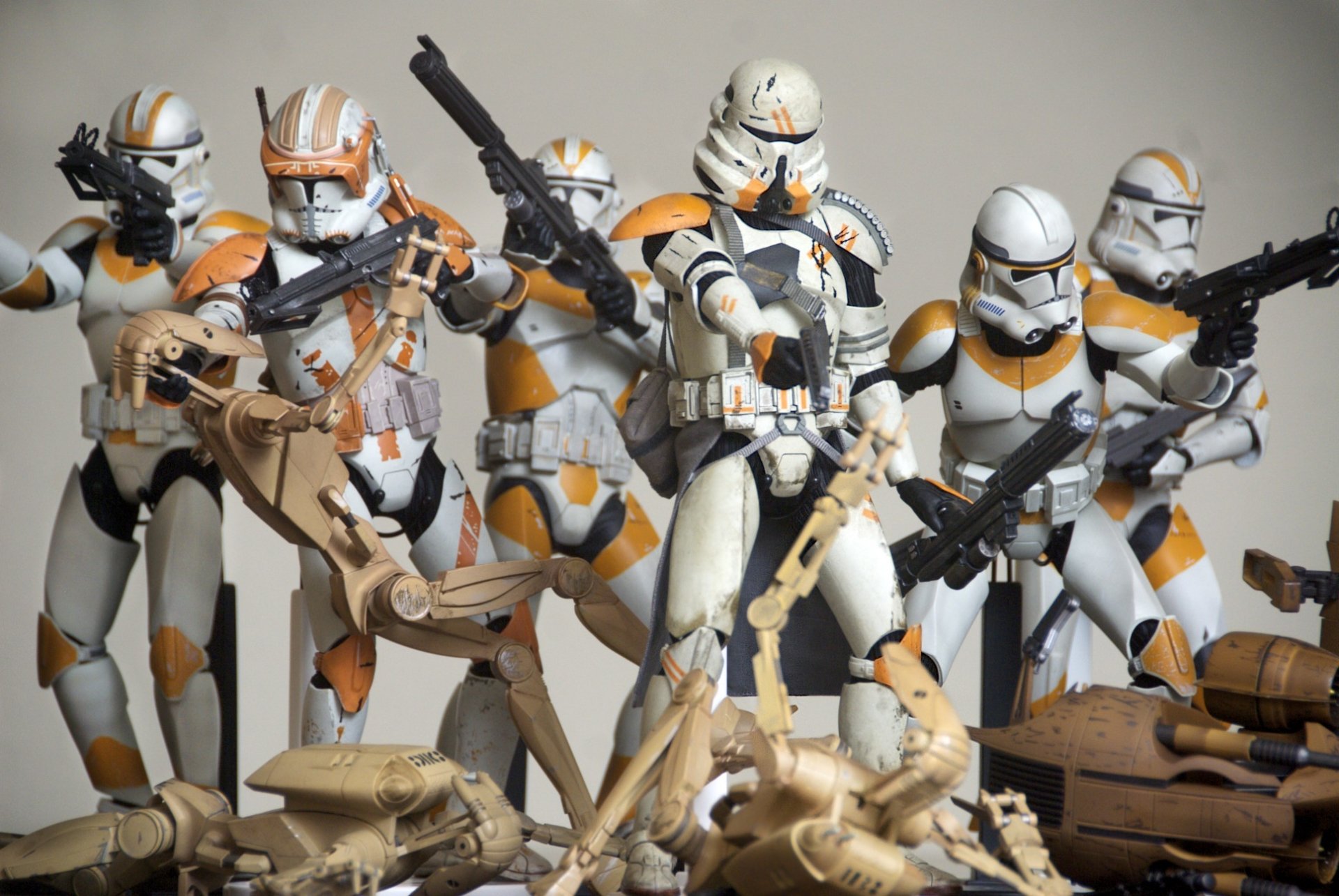 clone troopers in action