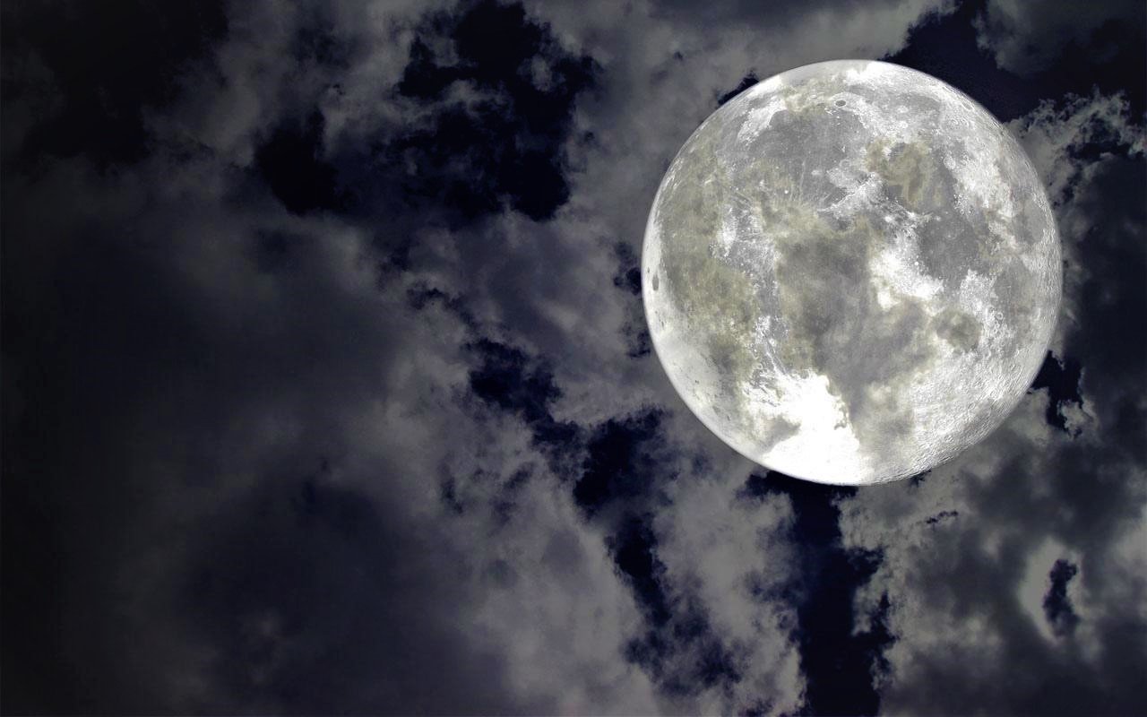 Download Cloud Night Nature Moon Image