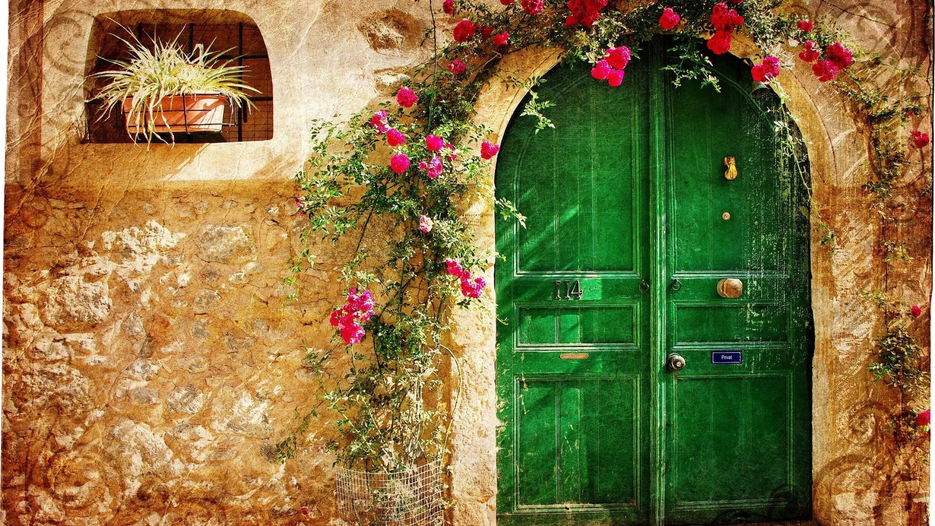 man made door Image