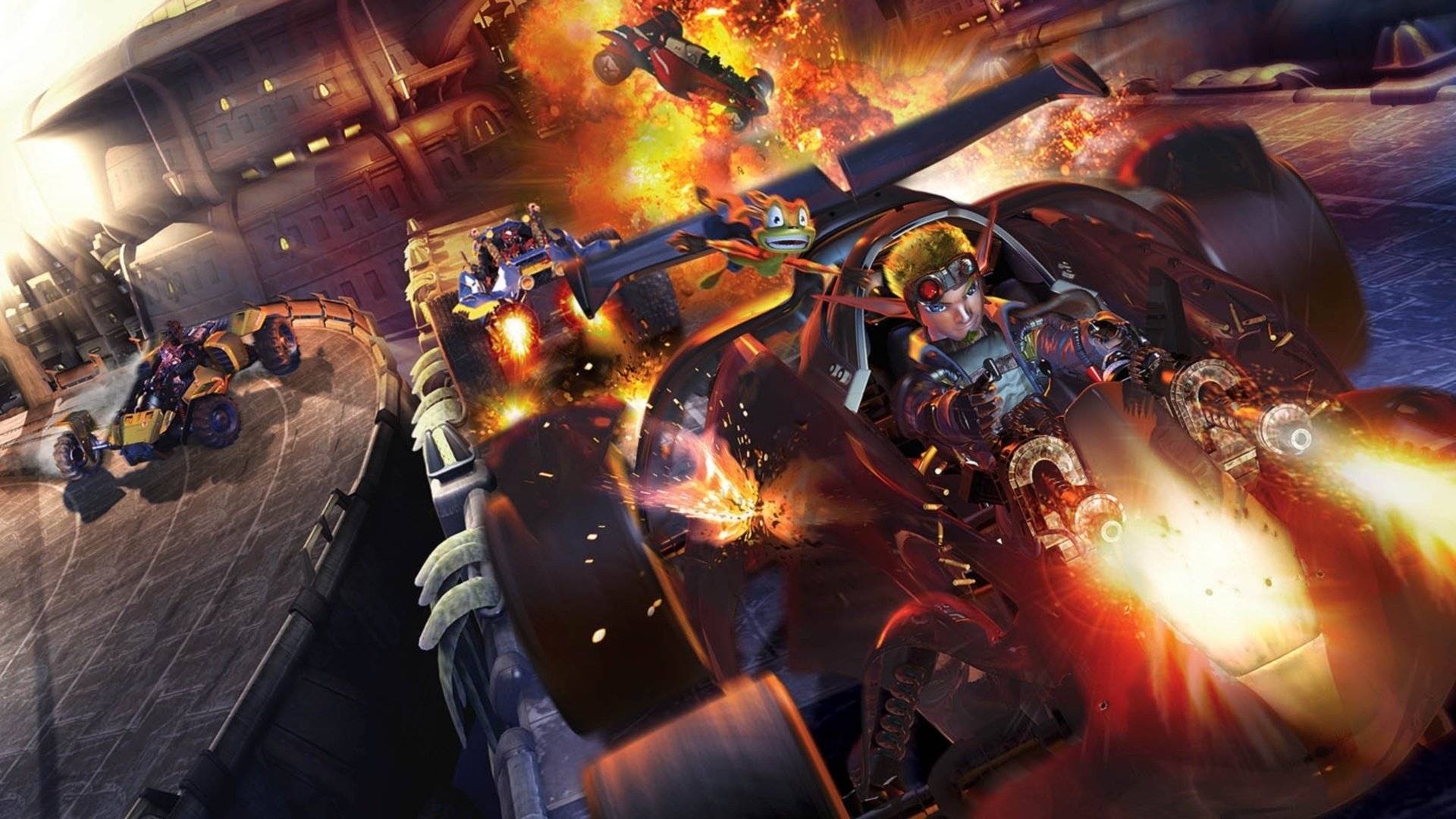 video game Jak X: Combat Racing Image