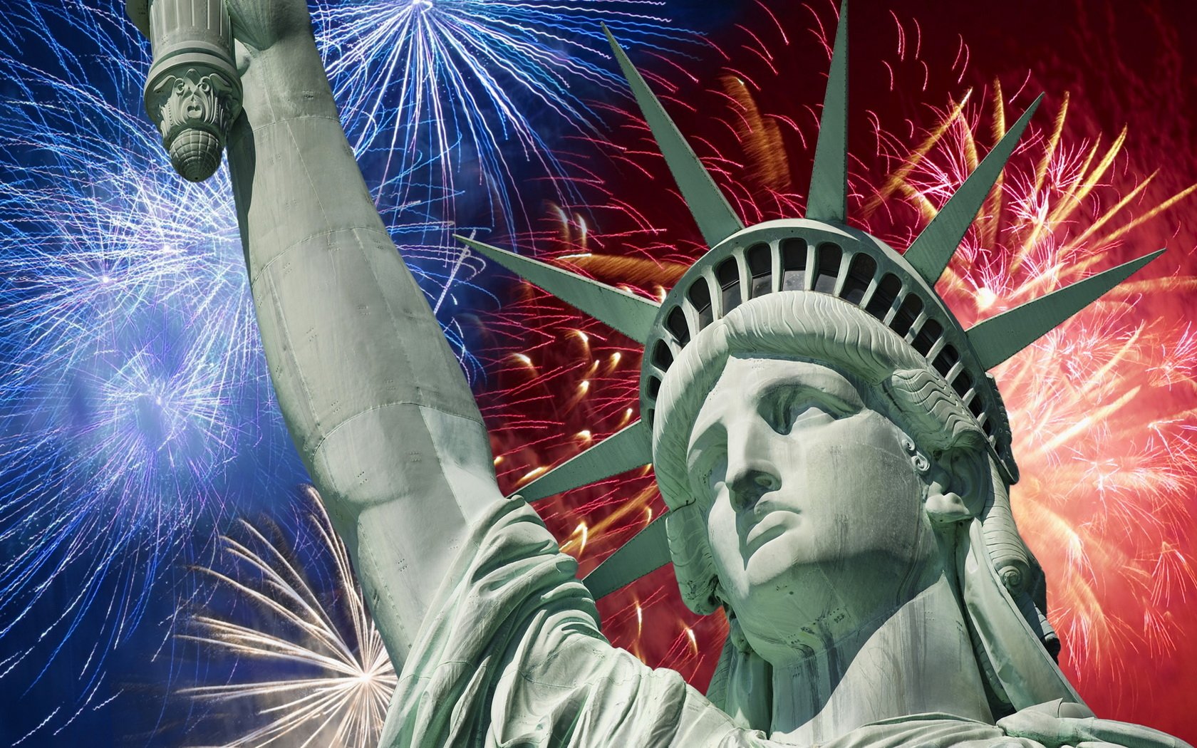 man made Statue of Liberty Image