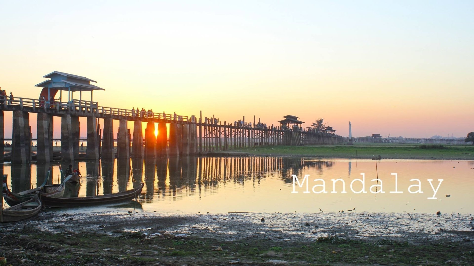  U Bein bridge, Mandalay