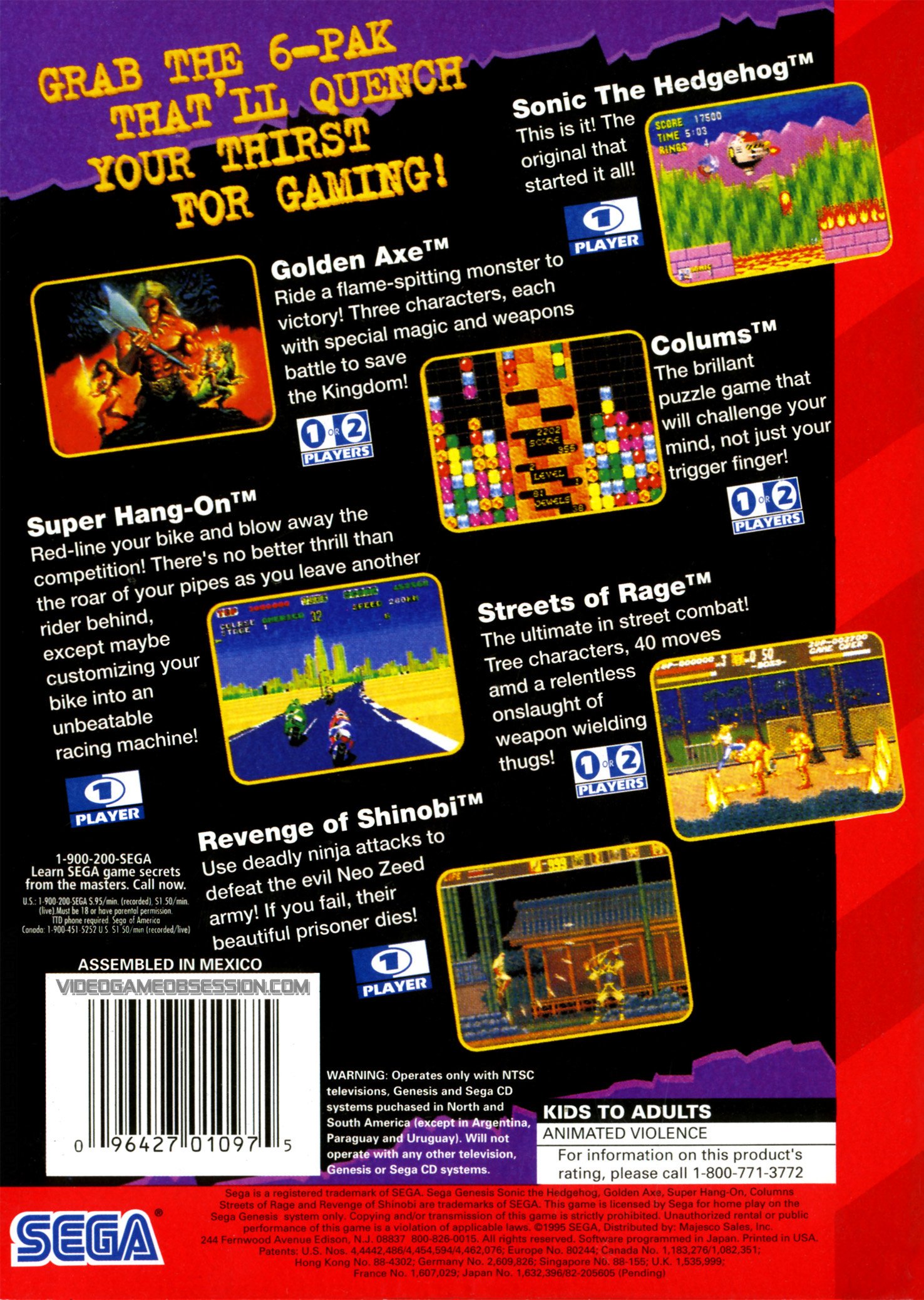 video game 6-Pak Image