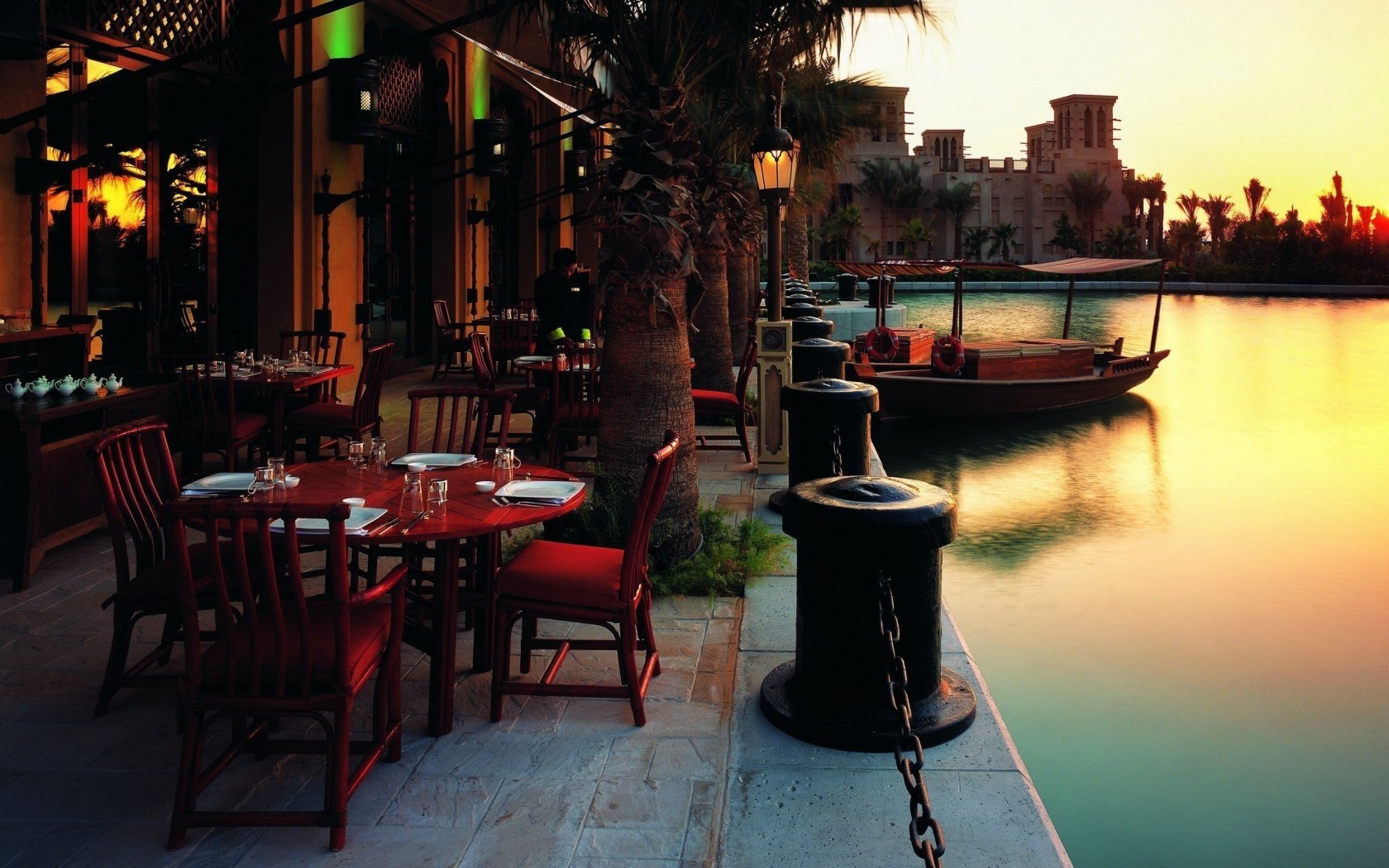 man made restaurant Image