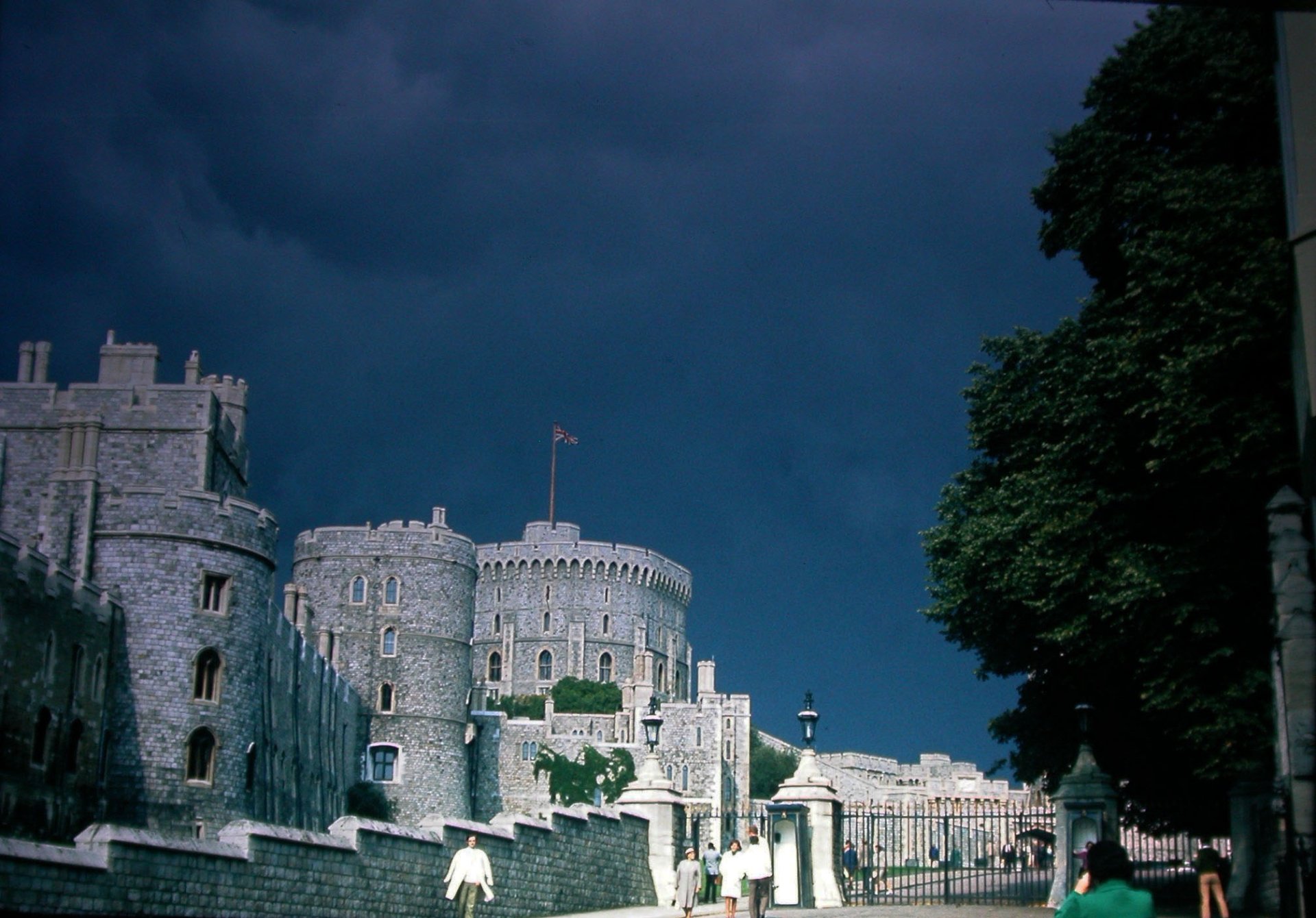 man made Windsor castle Image