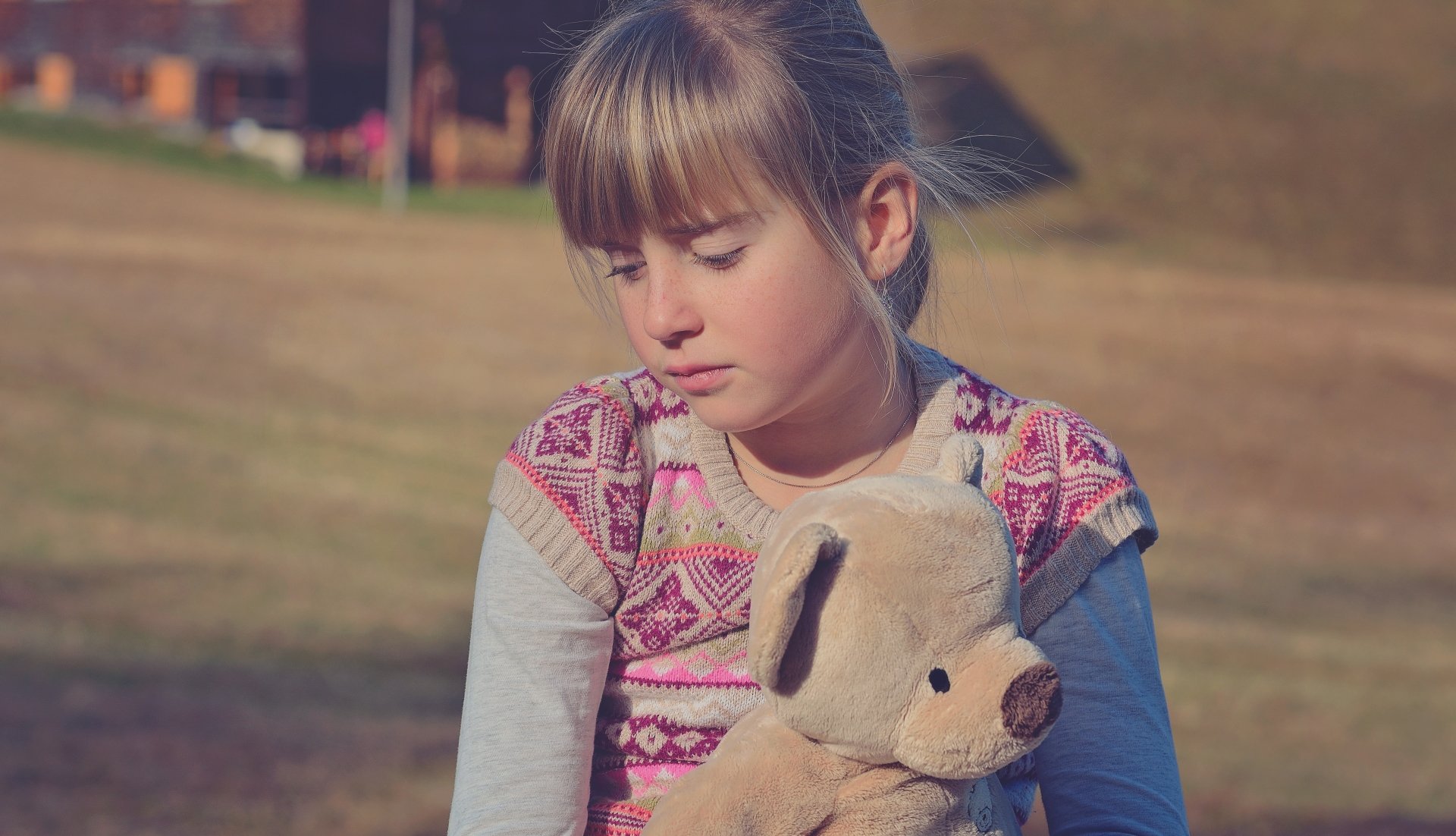 sad photography child Image
