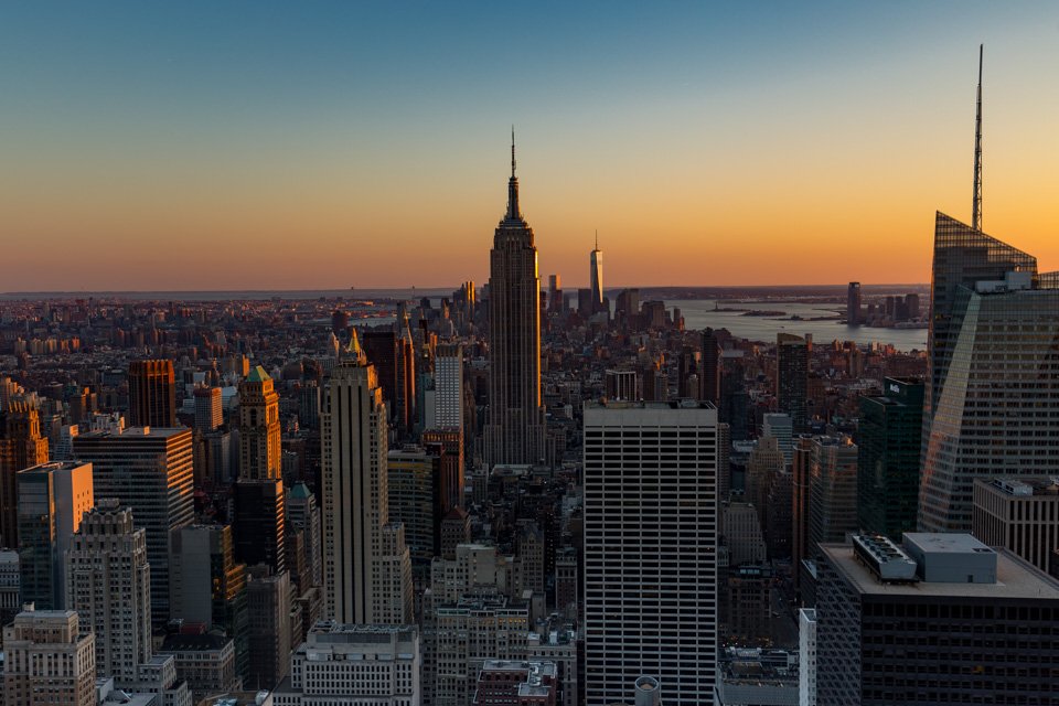  Sunset over Manhattan