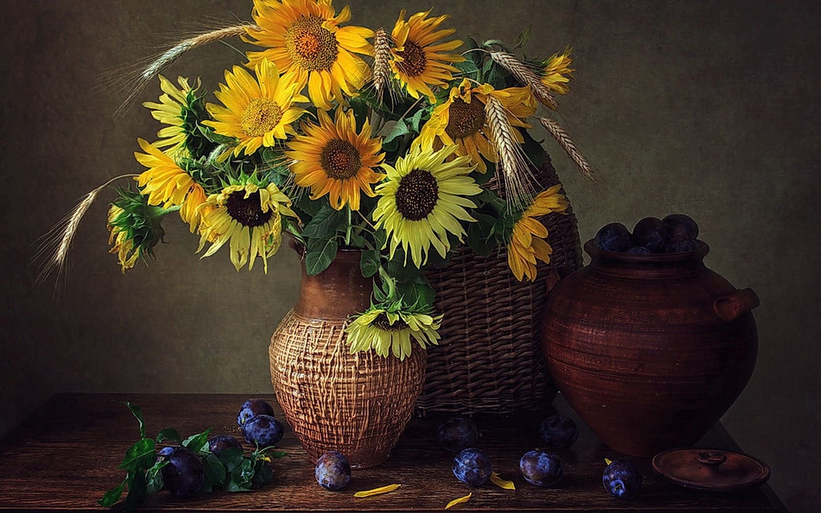  Sunflower Still Life