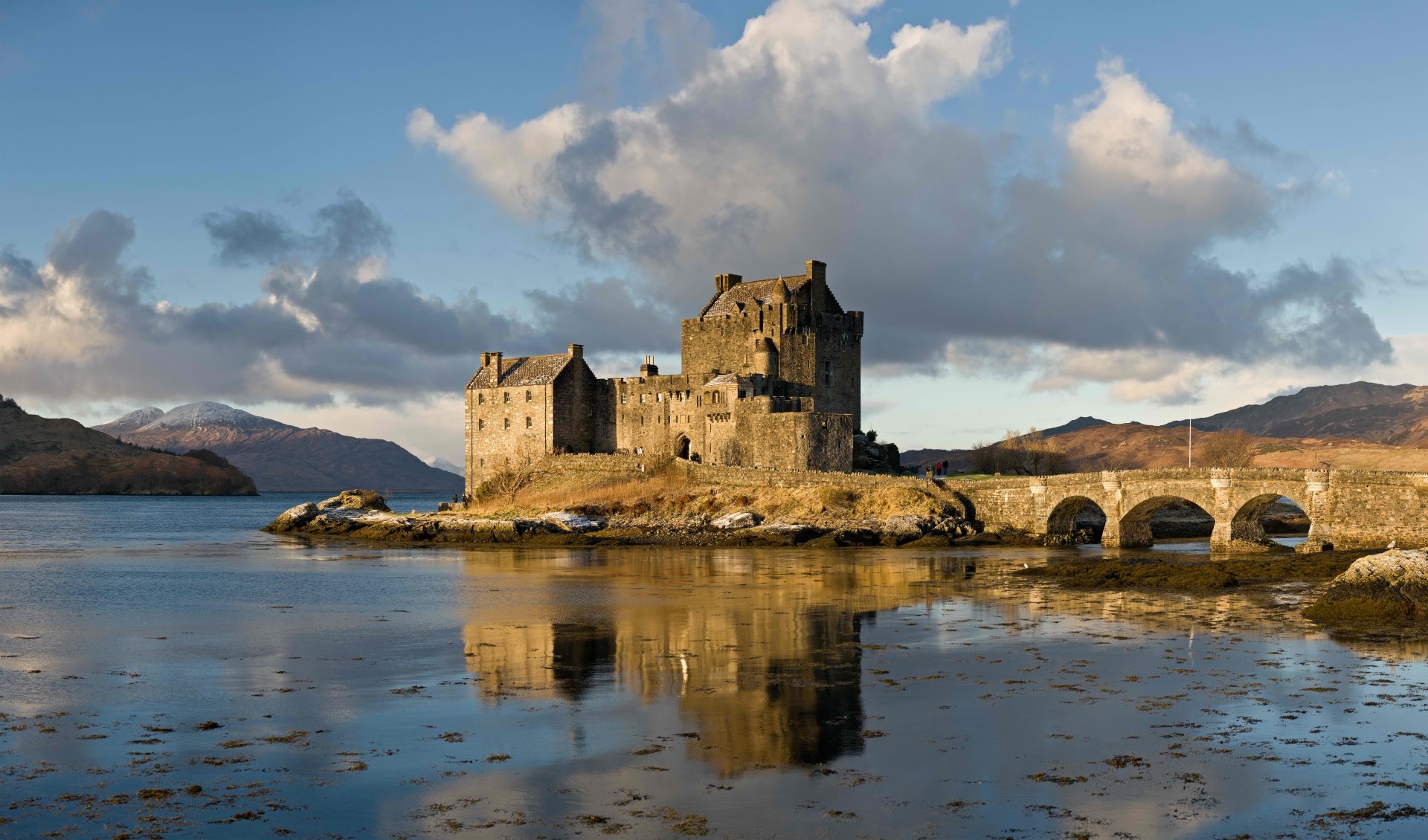 castle man made Eilean Donan Castle Image