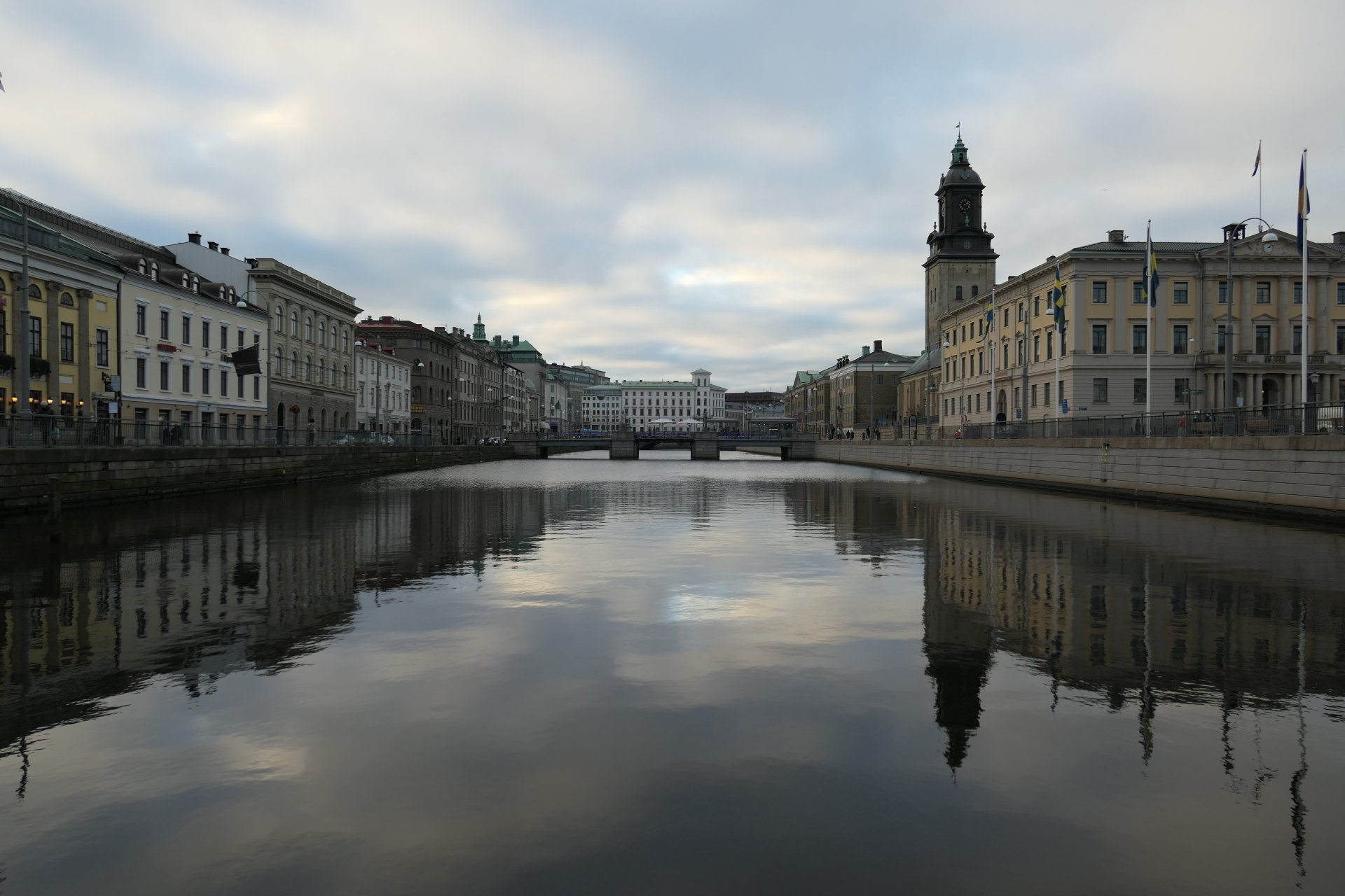 Göteborg Sweden bridge canal man made Gothenburg Image
