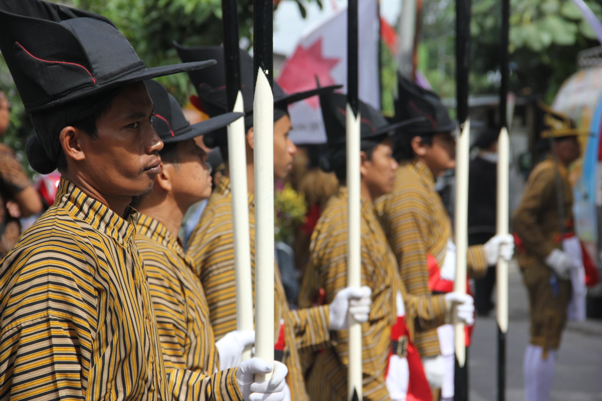  Javanesse Army called &quot;Bergodo Rejokusumo&quot; form Pilahan, Kotagede, Yogyakarta, Indonesia.