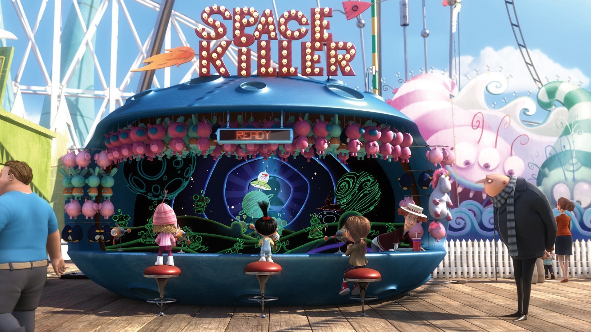 Margo (Despicable Me) Edith (Despicable Me) Gru (Despicable Me) movie Despicable Me Image