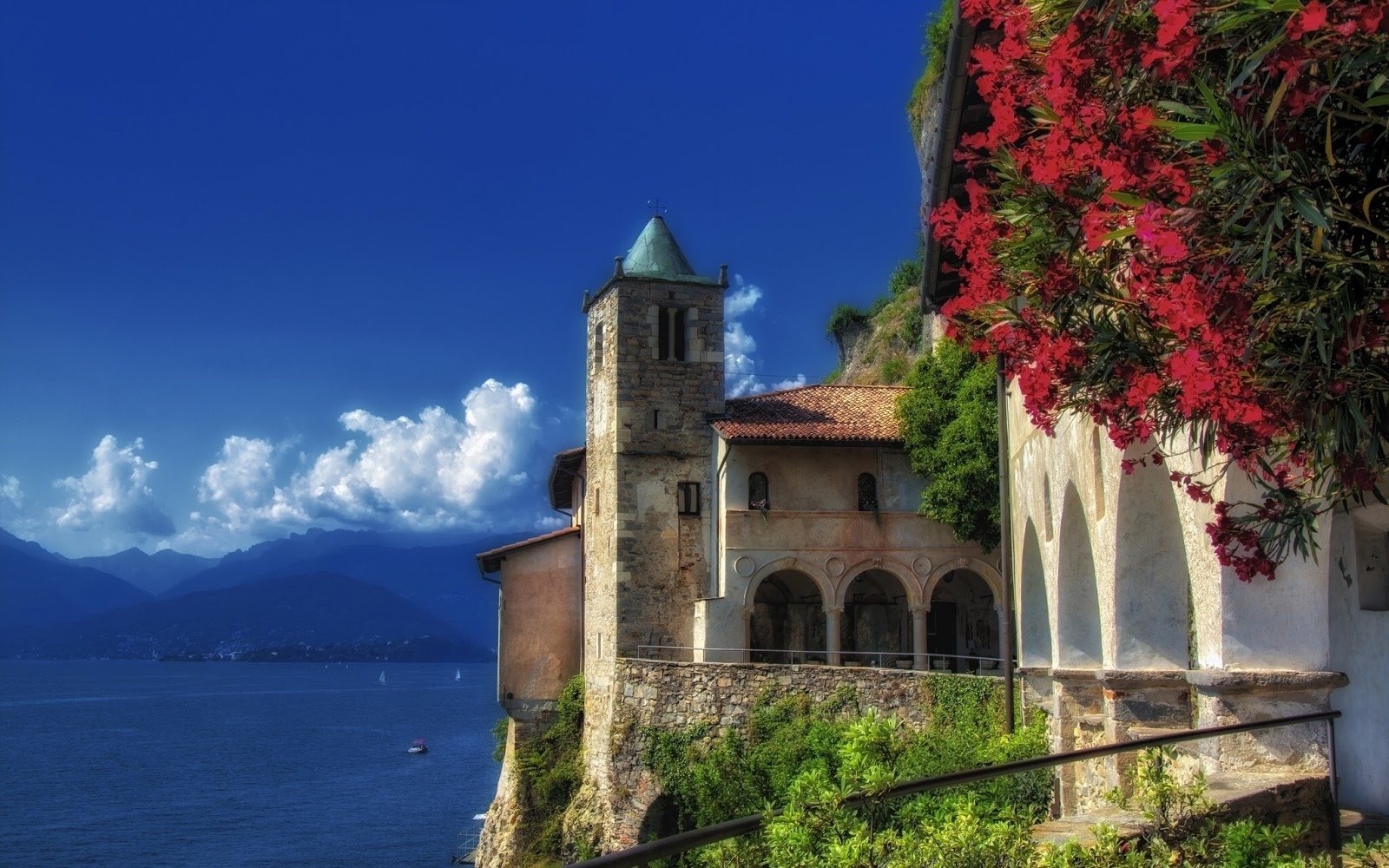 Hermitage of Santa Caterina del Sasso (Lake Maggiore, Italy)