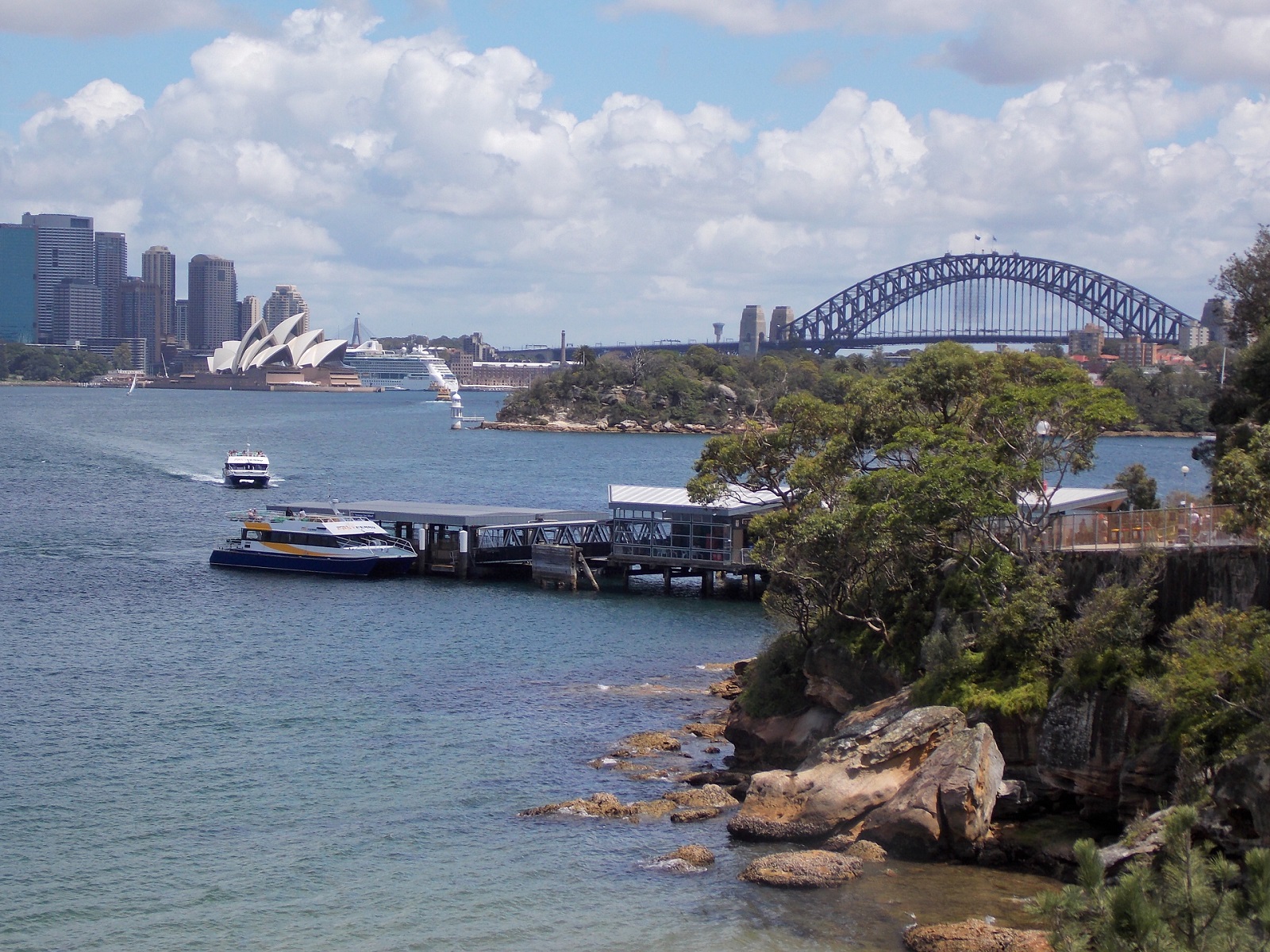 Sydney Harbour and Taronga Zoo Ferry Wharf by lonewolf6738