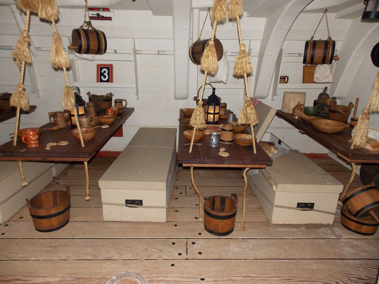  Inside HM Bark Endeavour Replica, Australian National Maritime Museum, Sydney