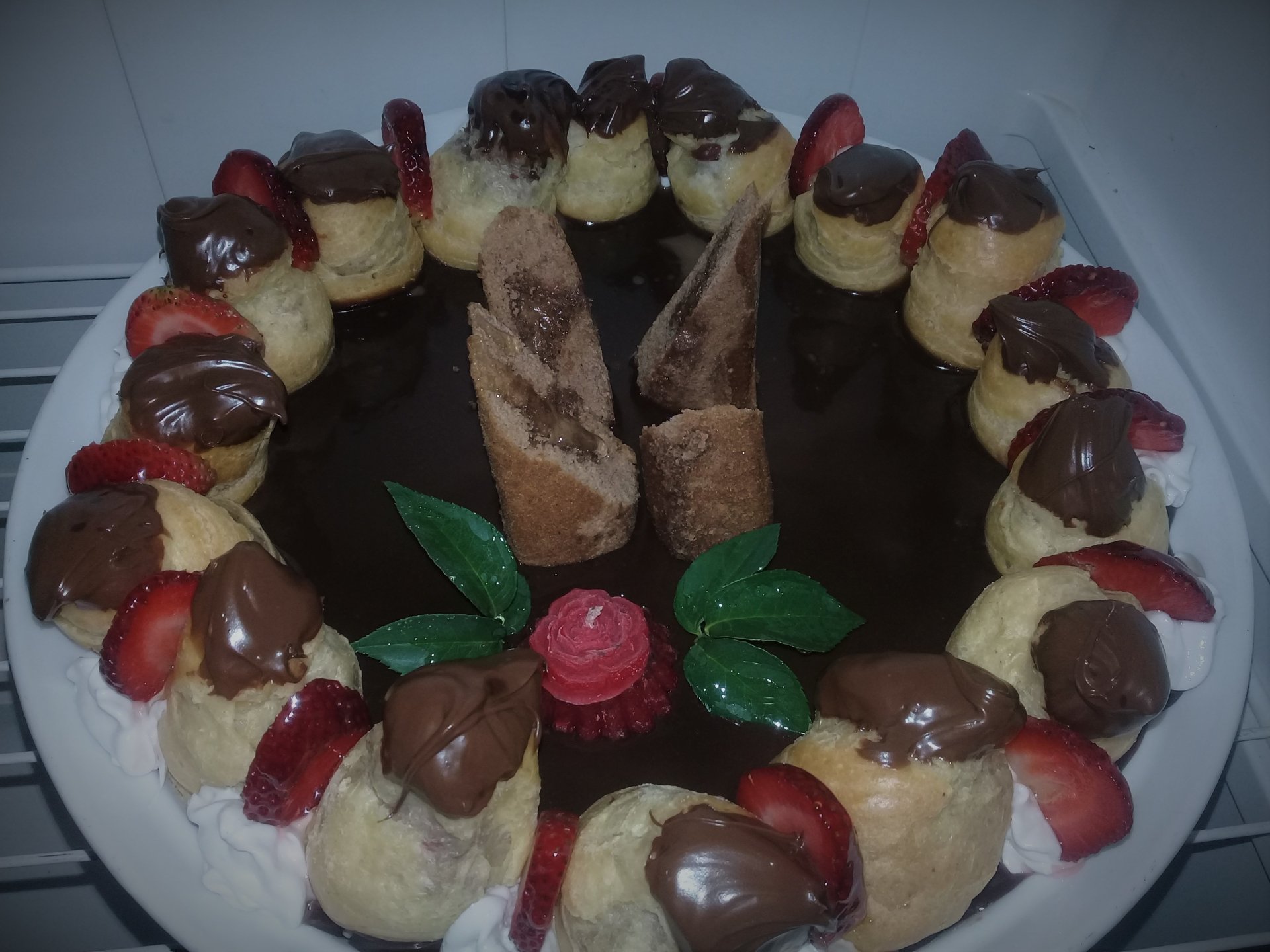  Pastel de chocolate