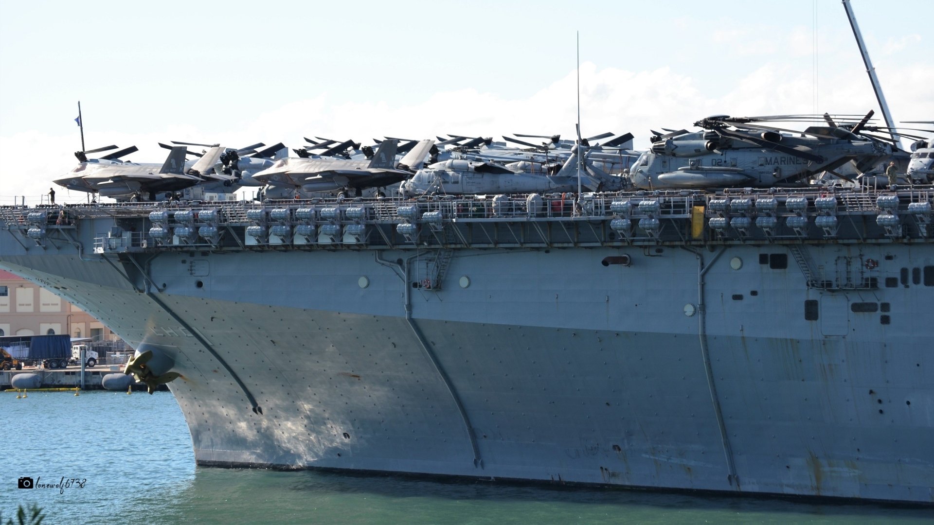  Sikorsky CH-53E Super Stallion-2 on Board the USS Wasp (LHD-1) Garden Island, Sydney, Australia