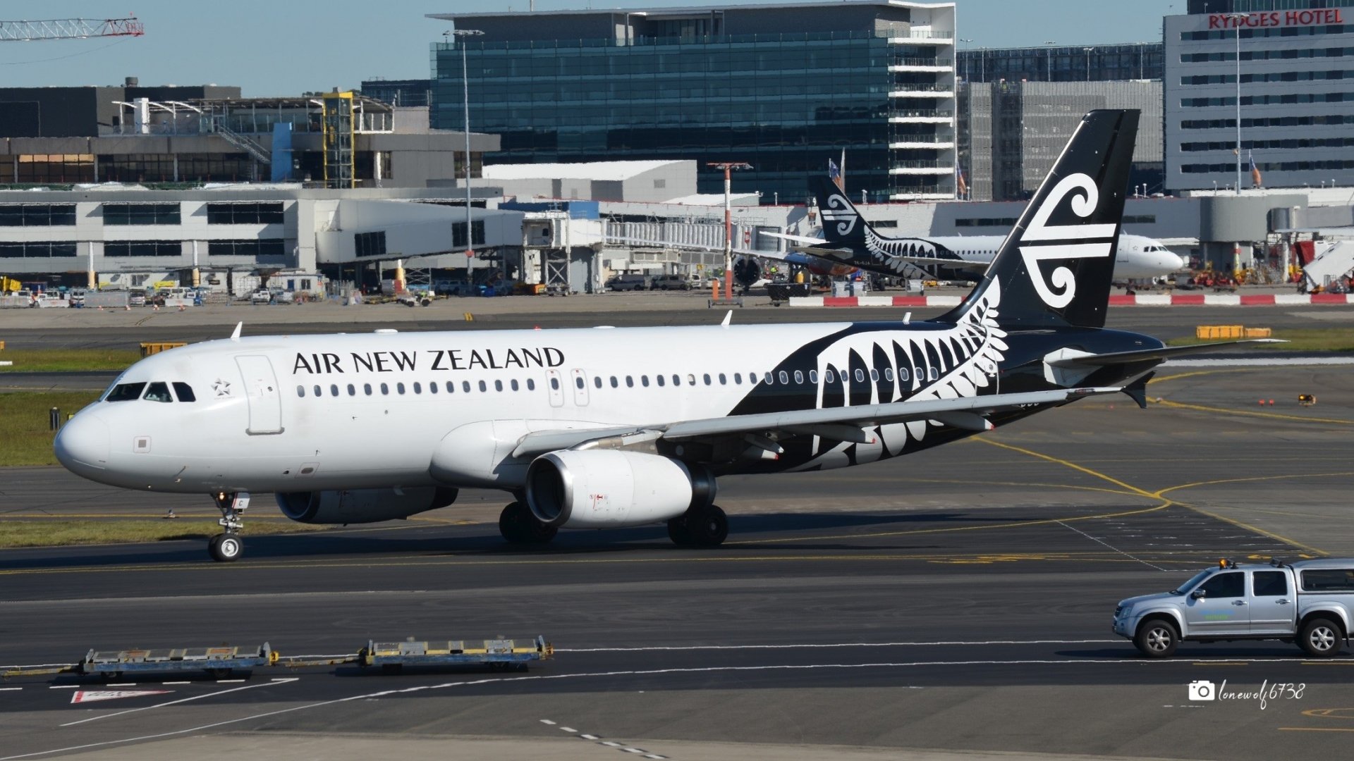  ZK-OJC Air New Zealand Airbus A320-232 Sydney Airport, Australia