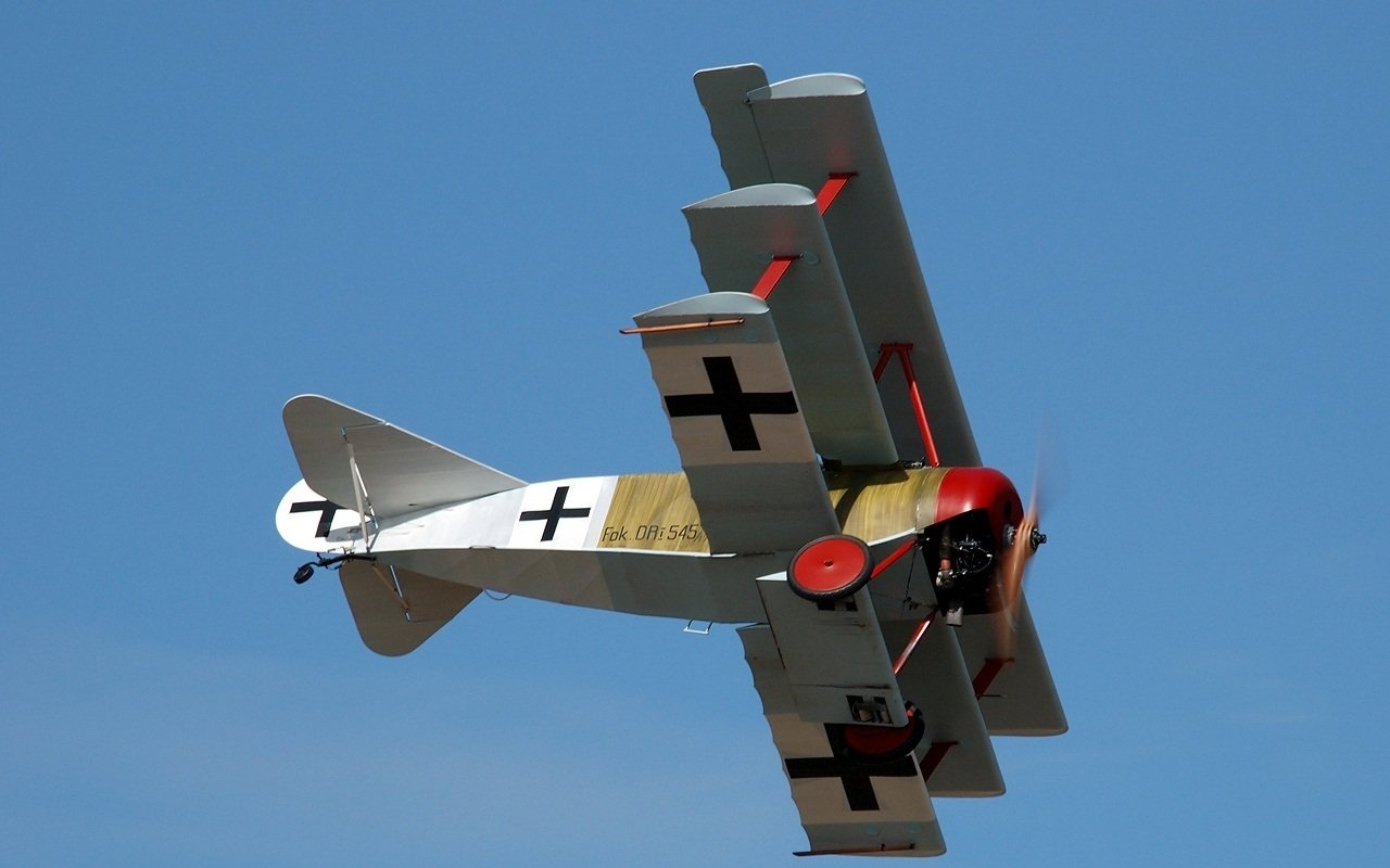 airplane vehicle fokker dr1 Image