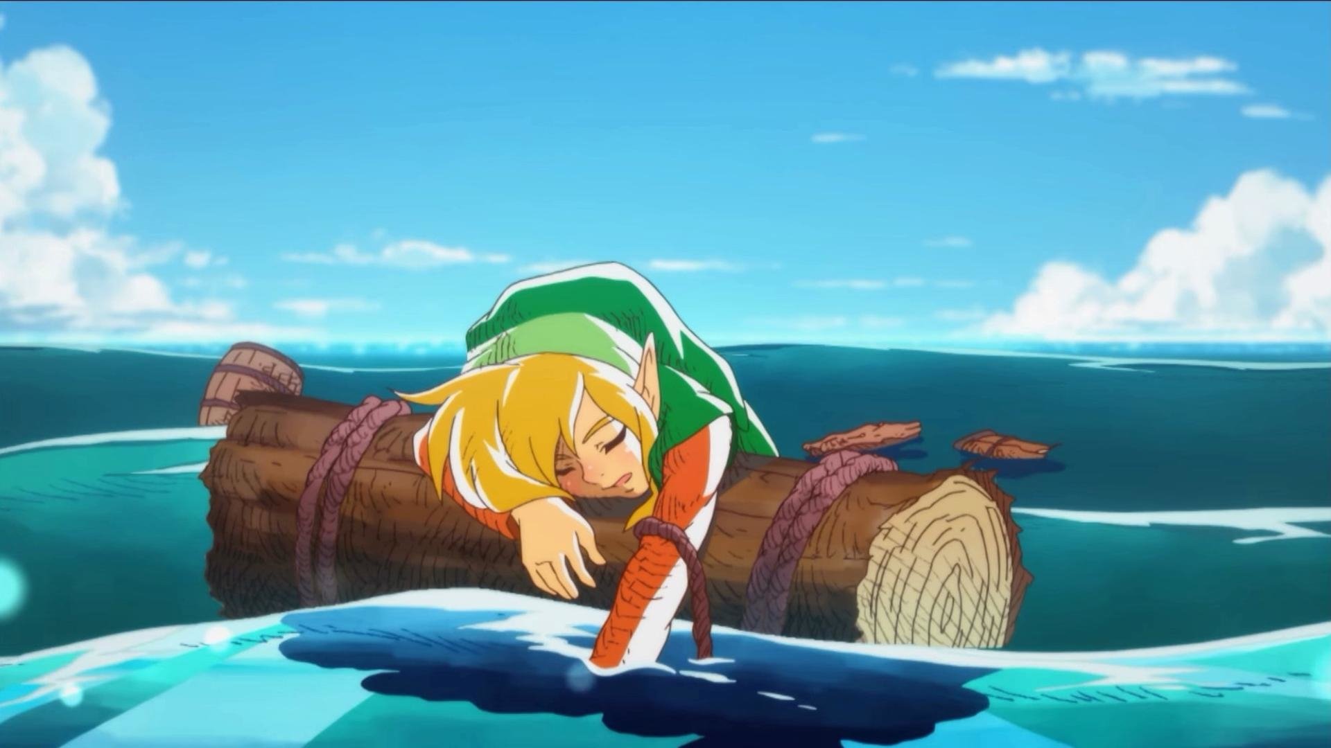 sea Link video game The Legend of Zelda: Link's Awakening Image