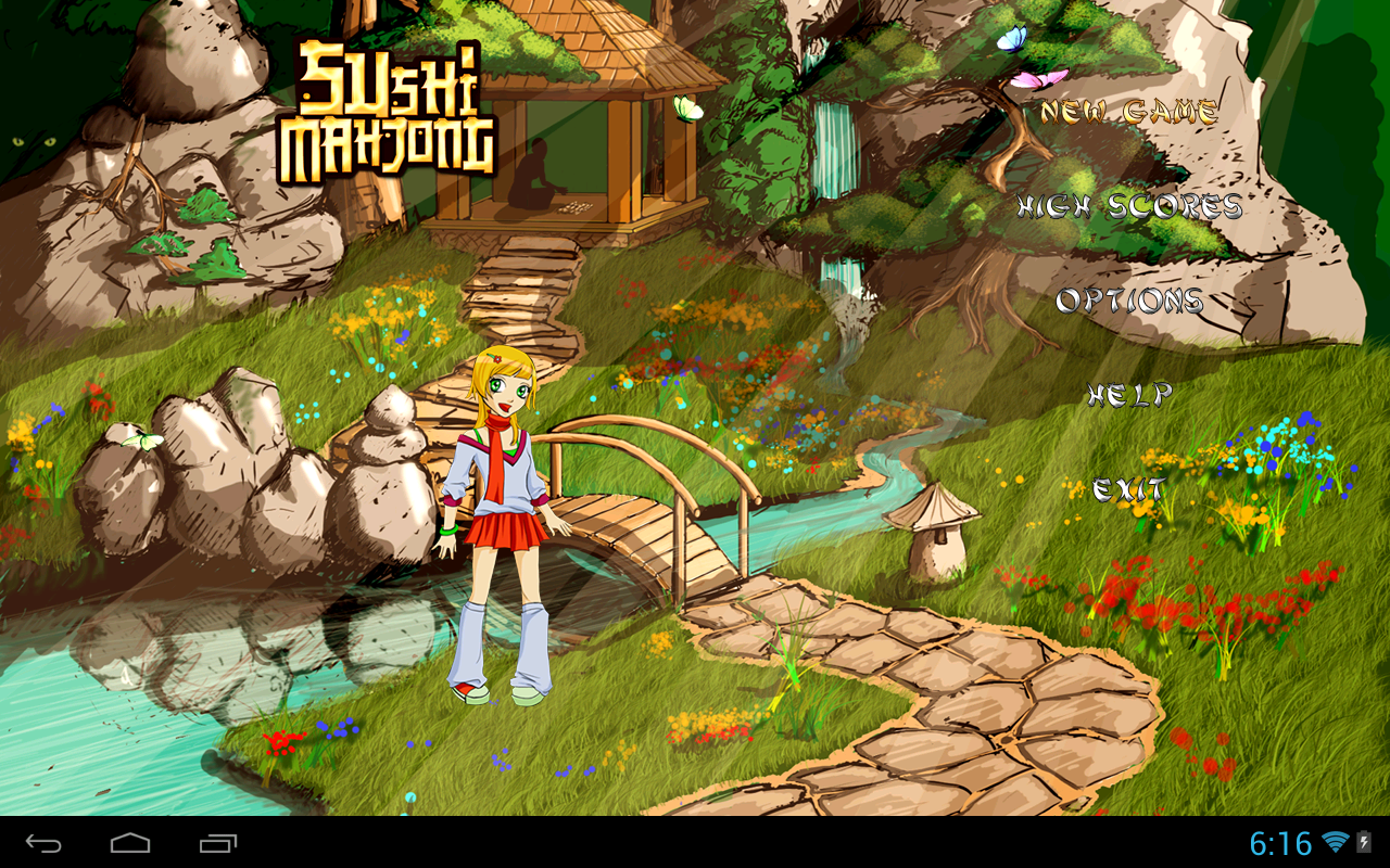 mahjong video game sushi mahjong Image