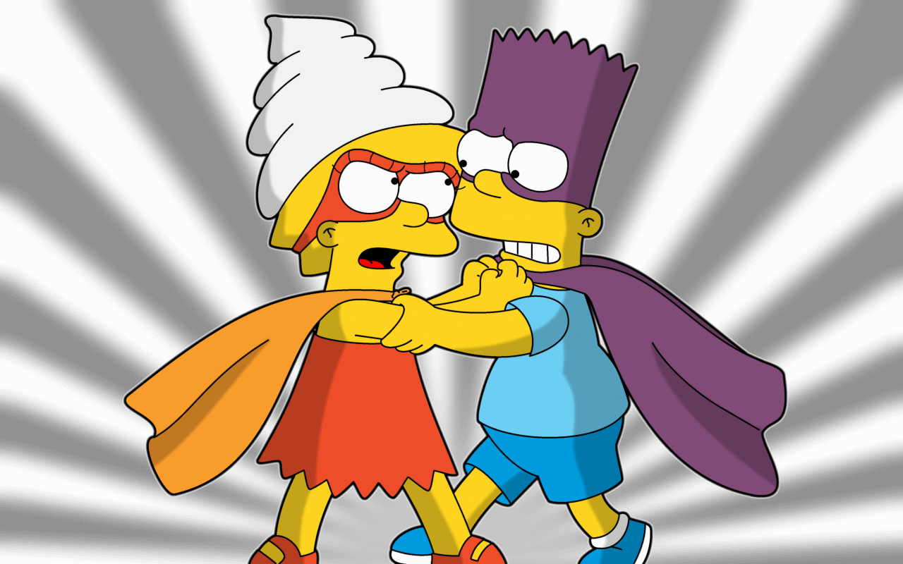 Bart Simpson Lisa Simpson TV Show The Simpsons Image