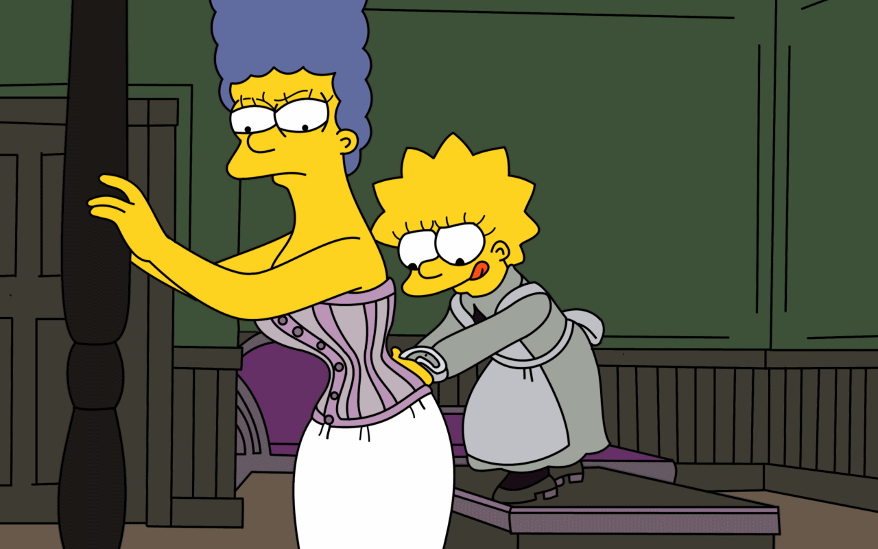 Lisa Simpson Marge Simpson TV Show The Simpsons Image