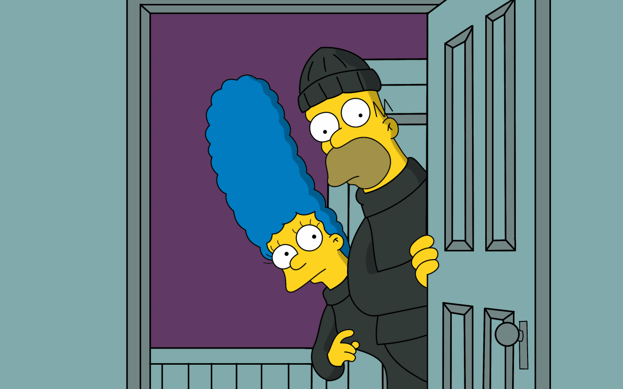 Marge Simpson Homer Simpson TV Show The Simpsons Image