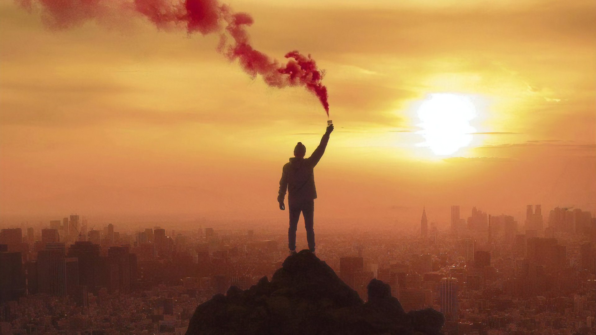 man alone Image