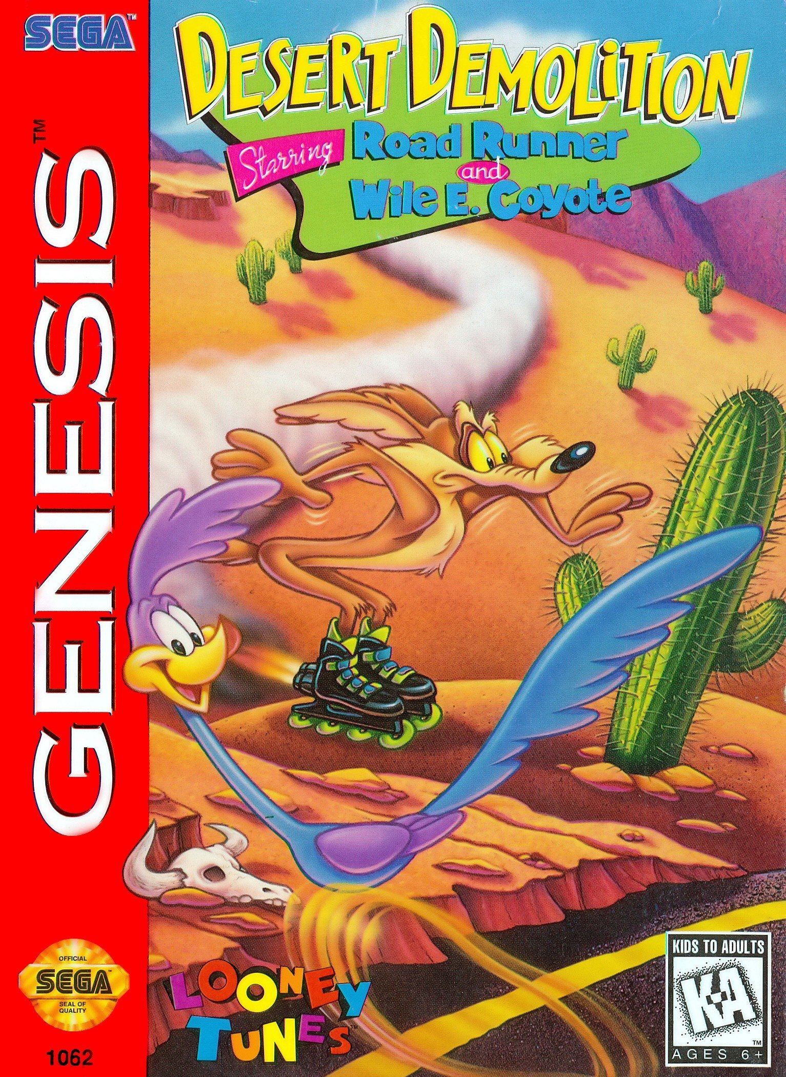 video game Desert Demolition Image