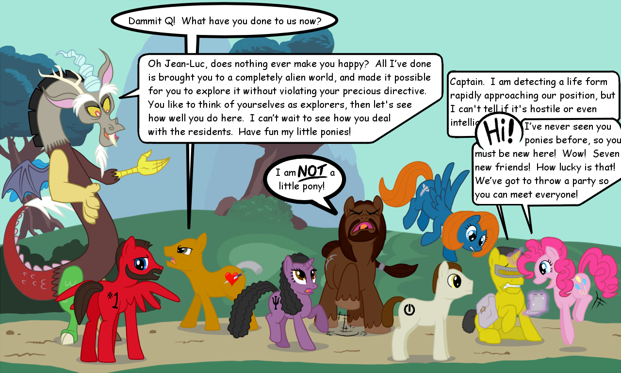  Star Trek:My Little Pony by Menagerie