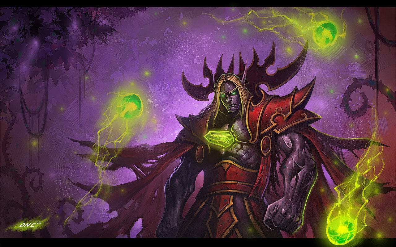 blood elf Kael'thas Sunstrider warrior video game World of Warcraft Image