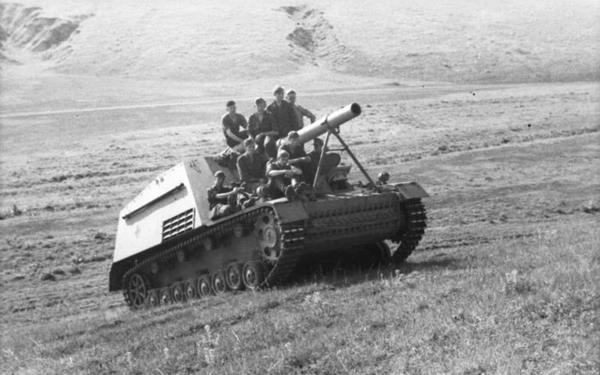 German Hummel Artillery