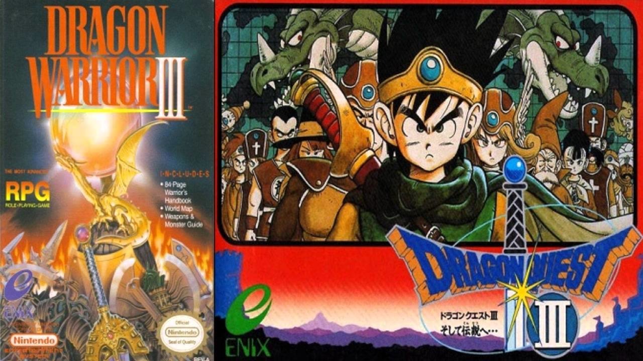 video game dragon warrior III Image